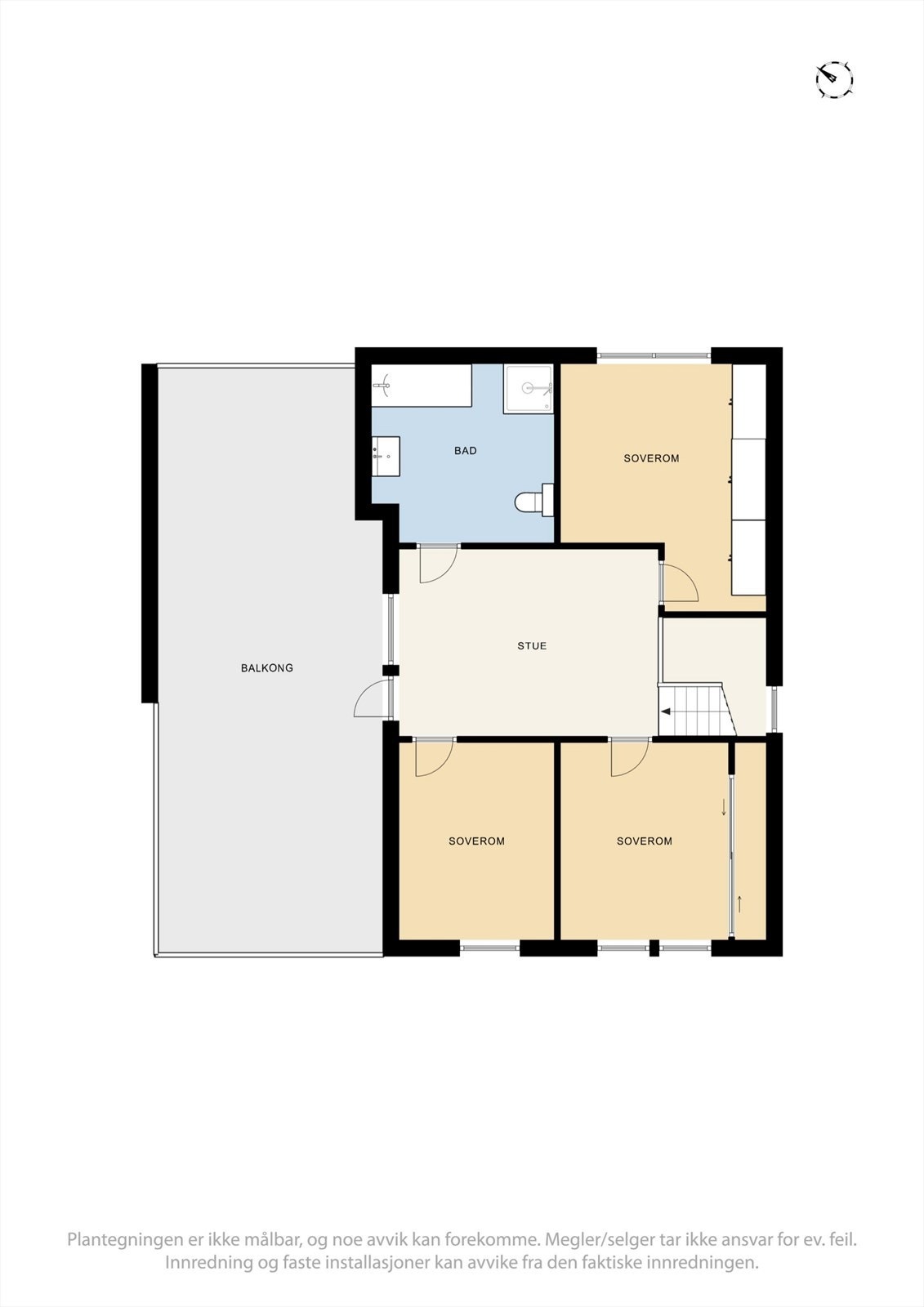 Plantegning 2.etasje. Galleribilde