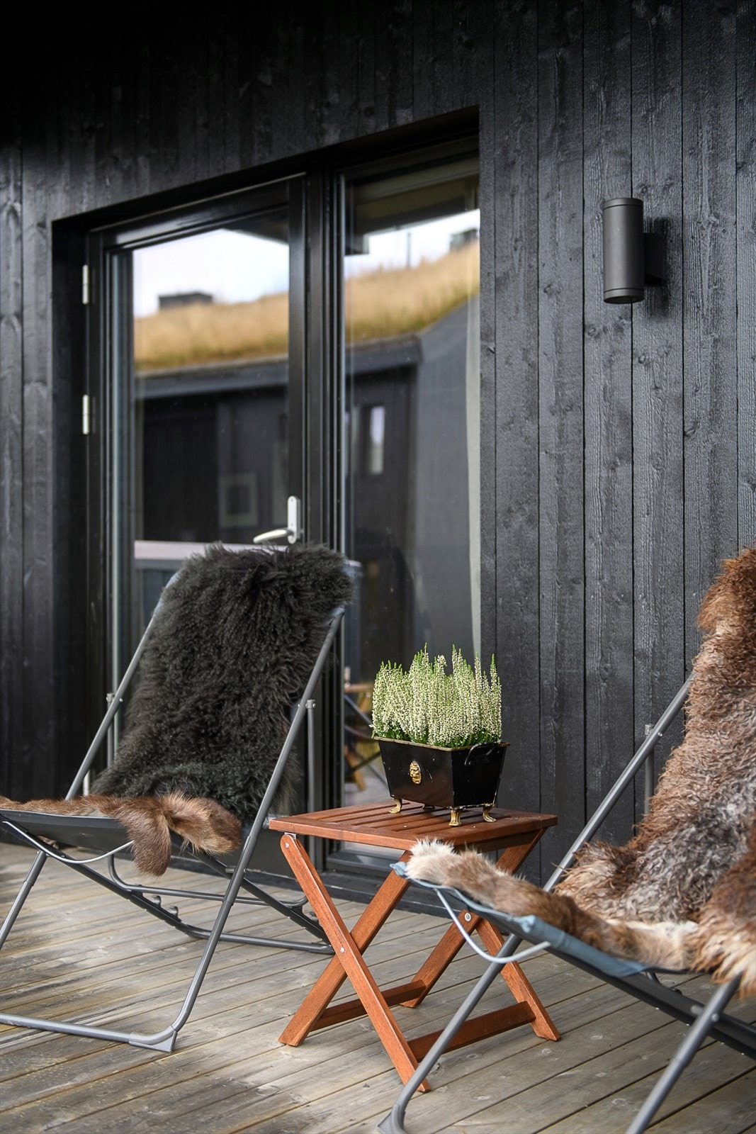 Alle leilighetene ble beiset utvendig i 2023. Galleribilde