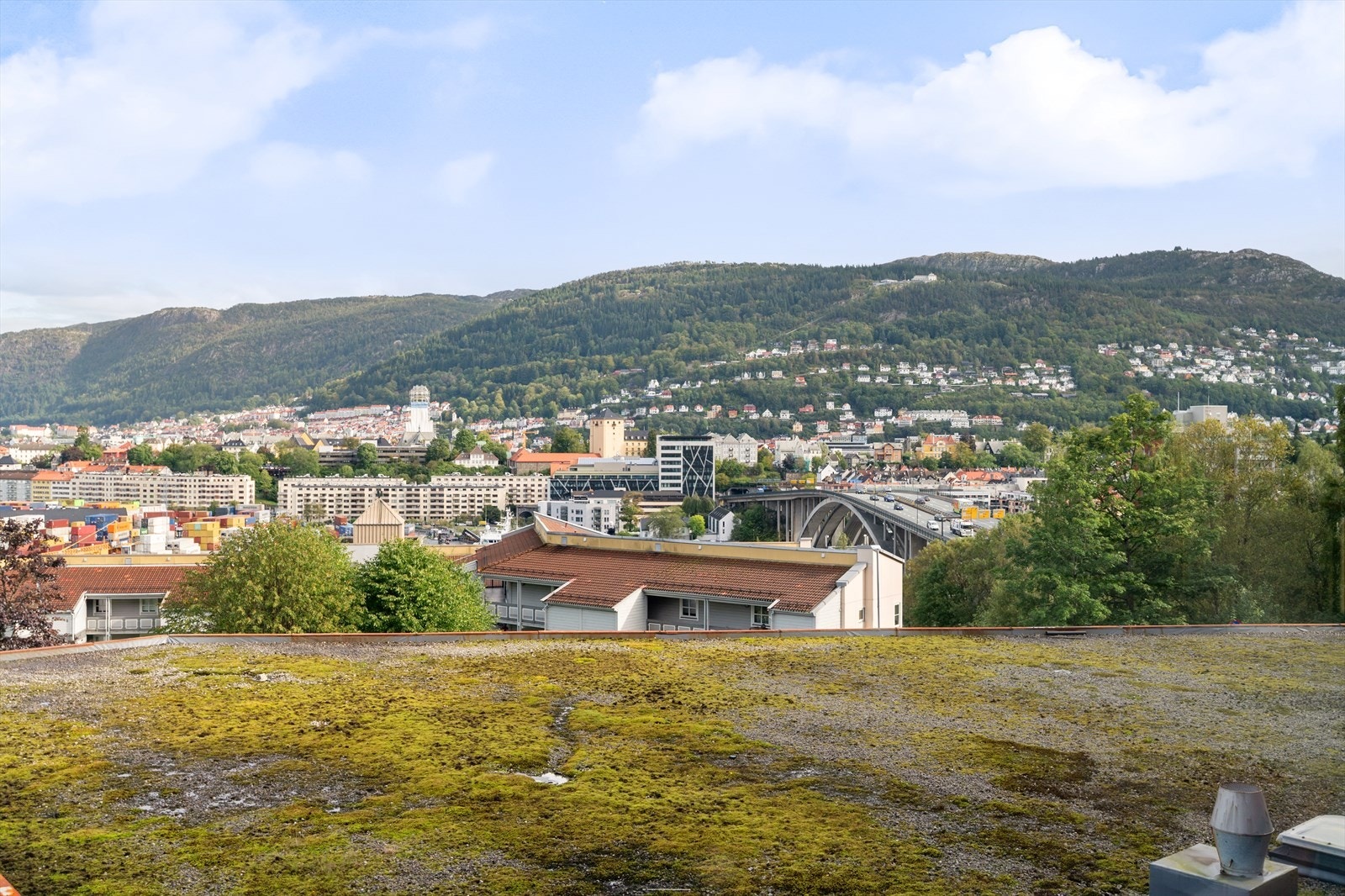 Gangavstand til Bergen sentrum. Galleribilde