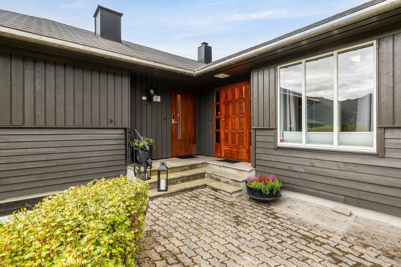 Inngangsparti 2. etasje. Galleribilde