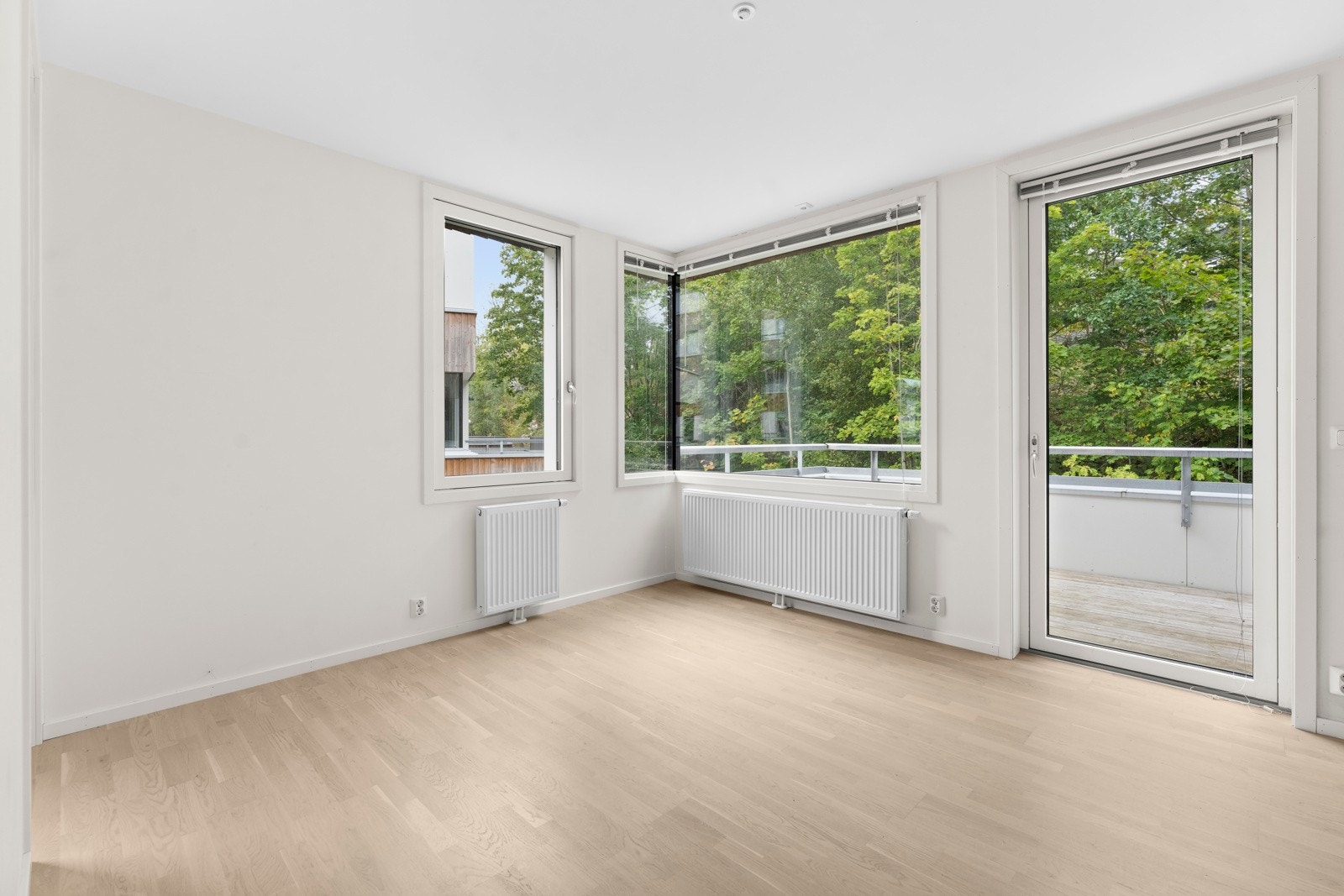 Leiligheten byr på en flott balkong på ca 7,6kvm. Galleribilde