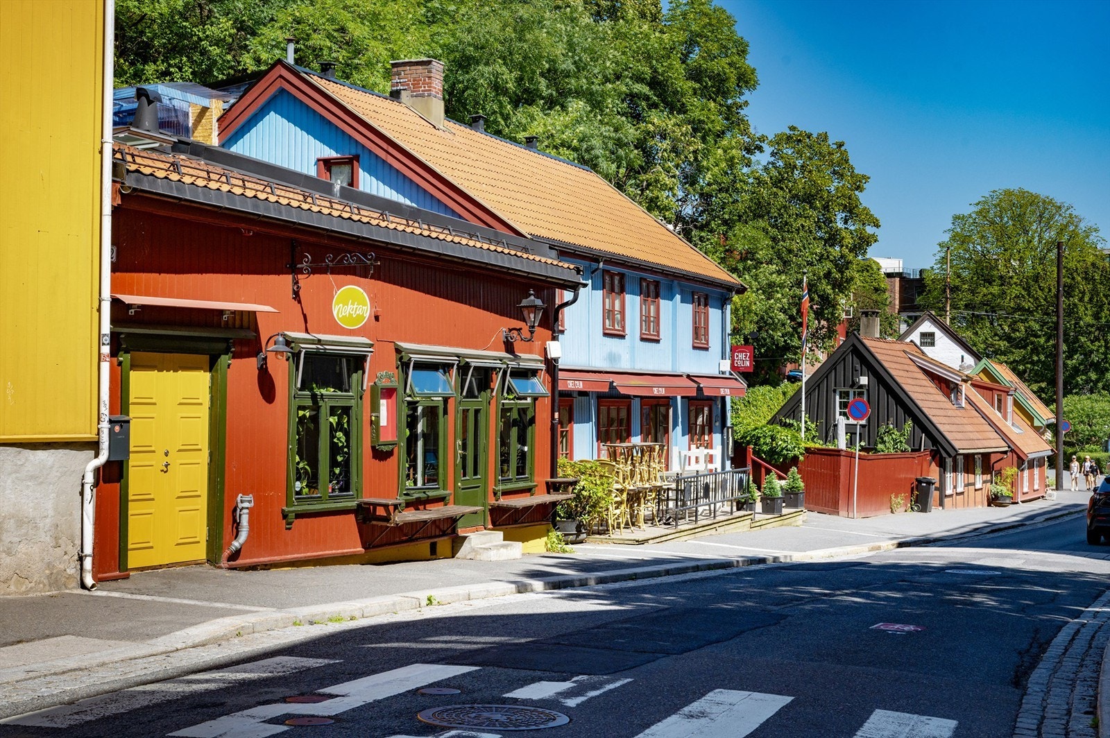 Populære Nektar Vinbar og Chez Colin er også bare ett minutt unna Galleribilde