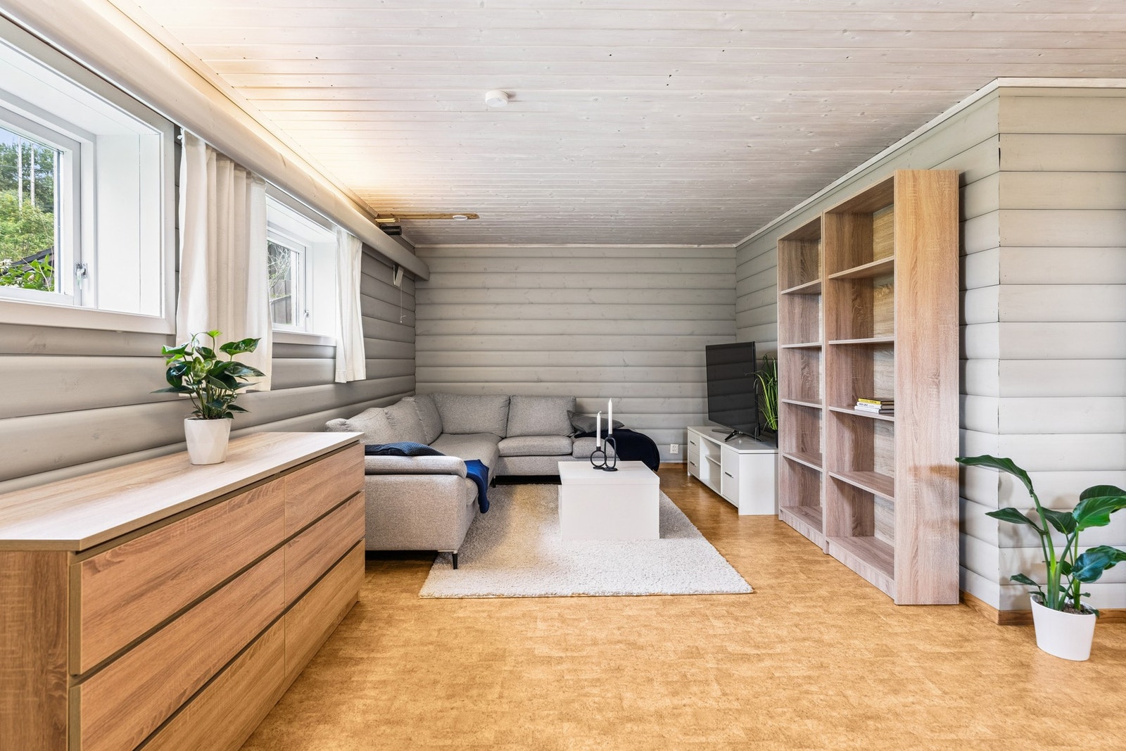 Romslig stue Galleribilde