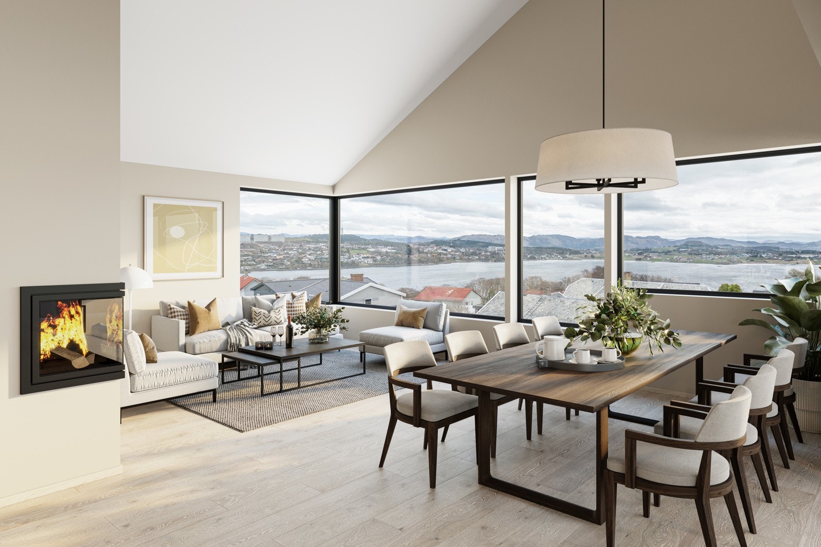 Huset vil går over to plan og holde et gjennomgående høyt materialvalg. (Illustrasjonsfoto, avvik kan forekomme). Galleribilde