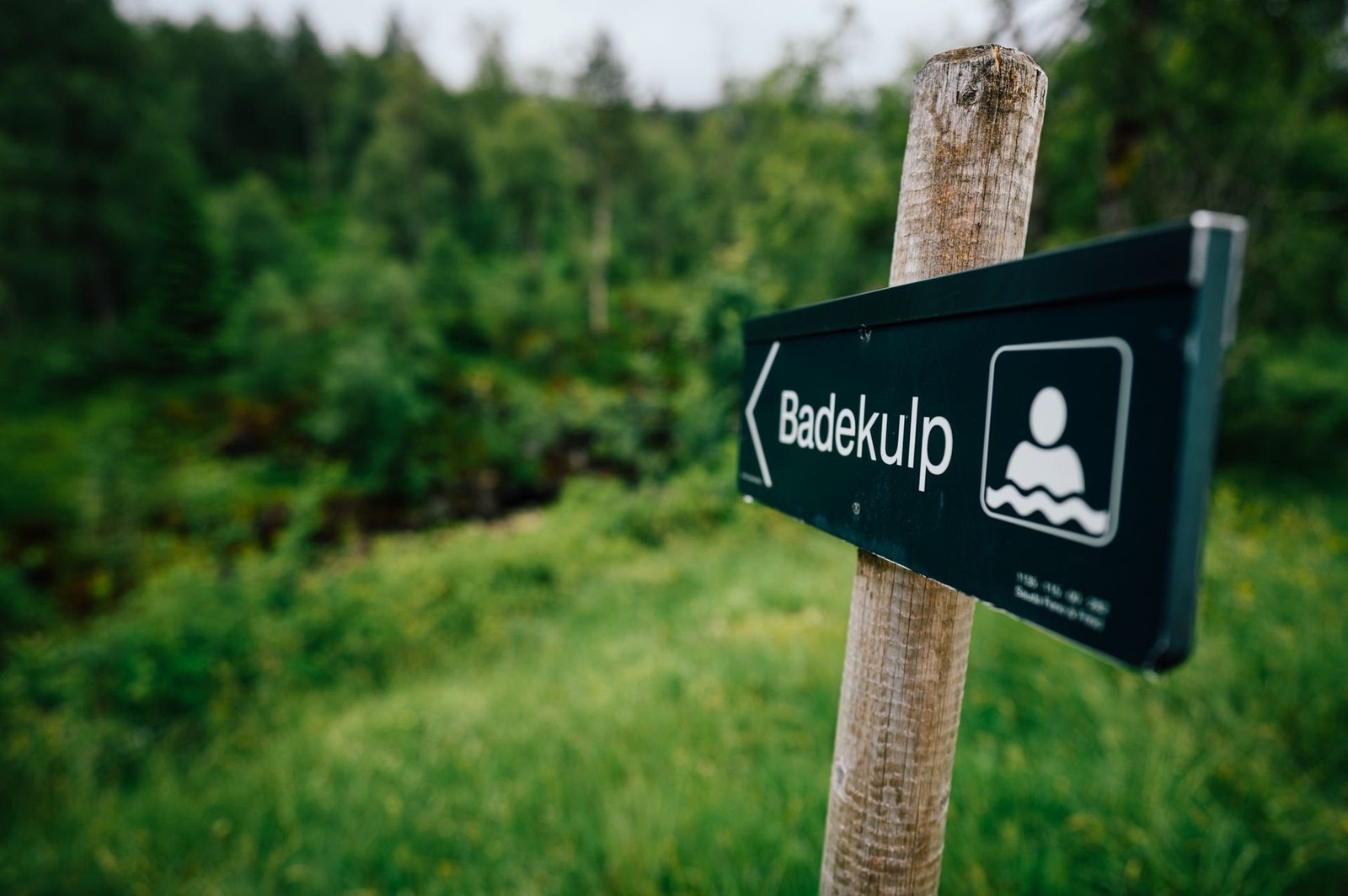 2 minutters gange unna finner du en vakker badekulp. Galleribilde