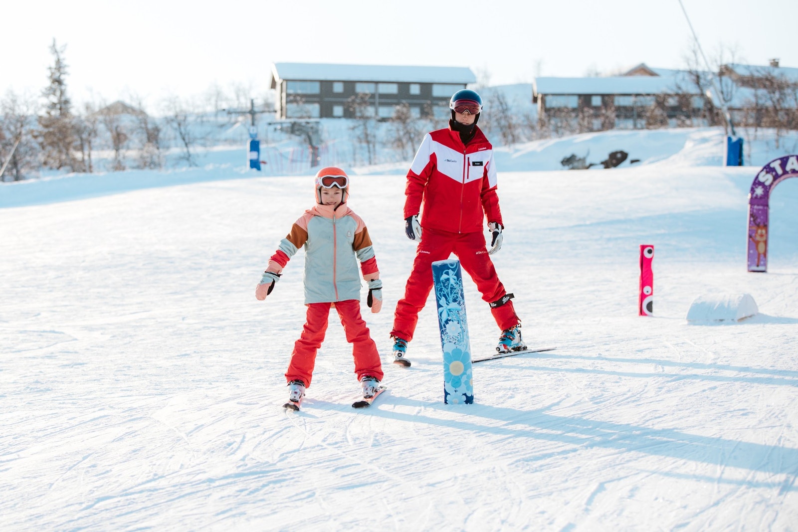 På Kikut finner du familievennlige bakker med barneområde, akebakke, skibånd og terrengpark