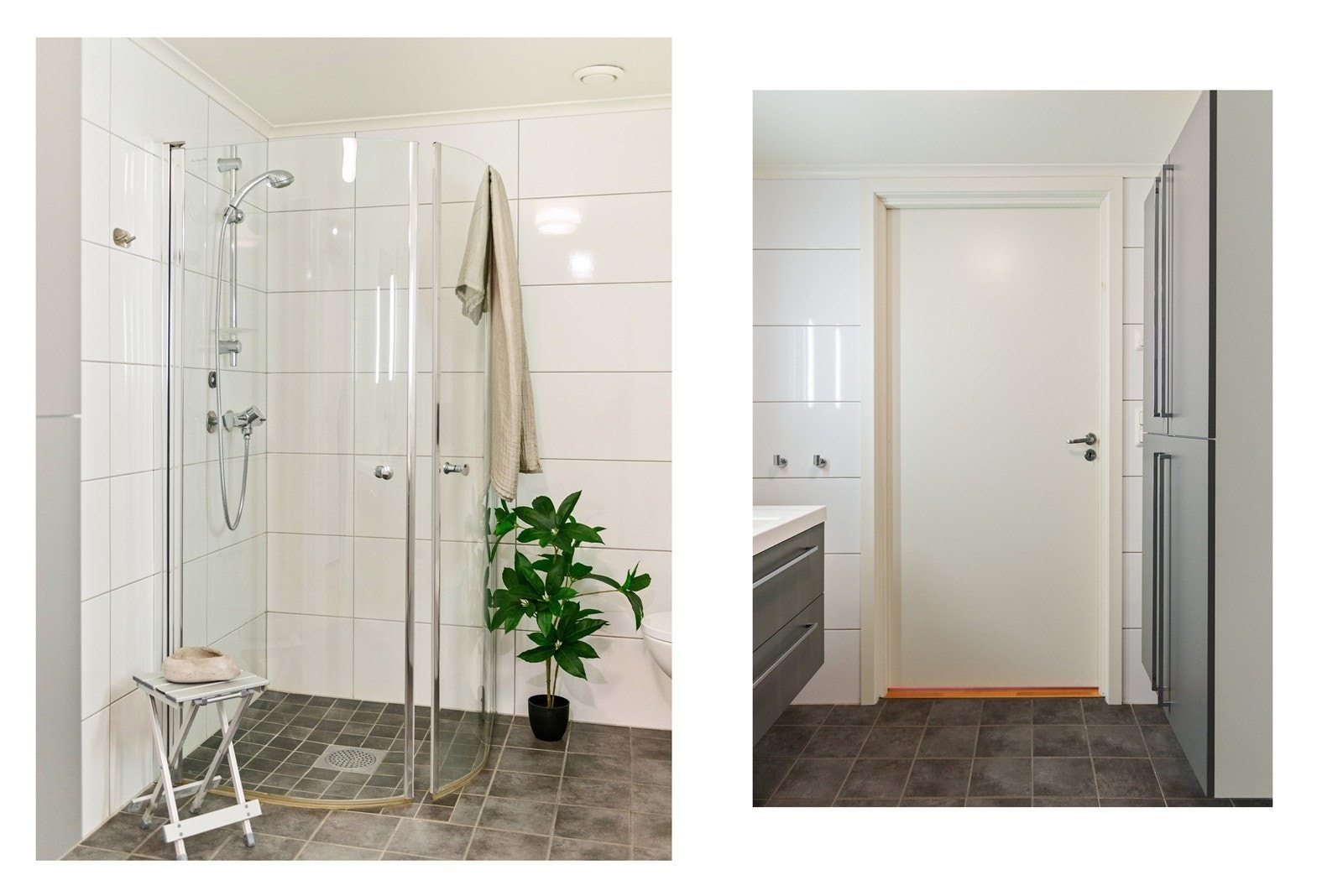 Det er også skap som står i stil med servantet Galleribilde