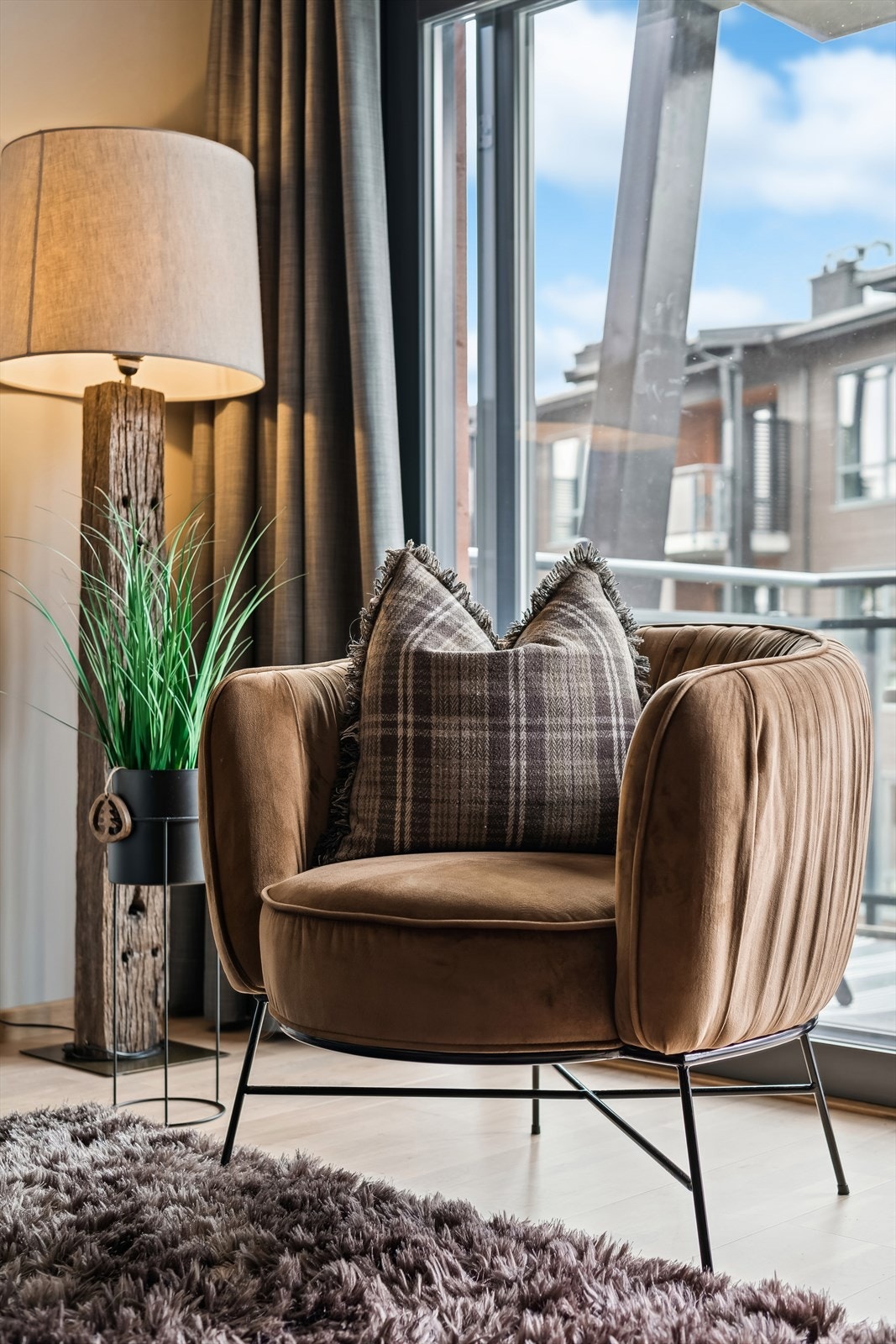 Behagelige jordnære fargevalg - Lamper med særpreg Galleribilde