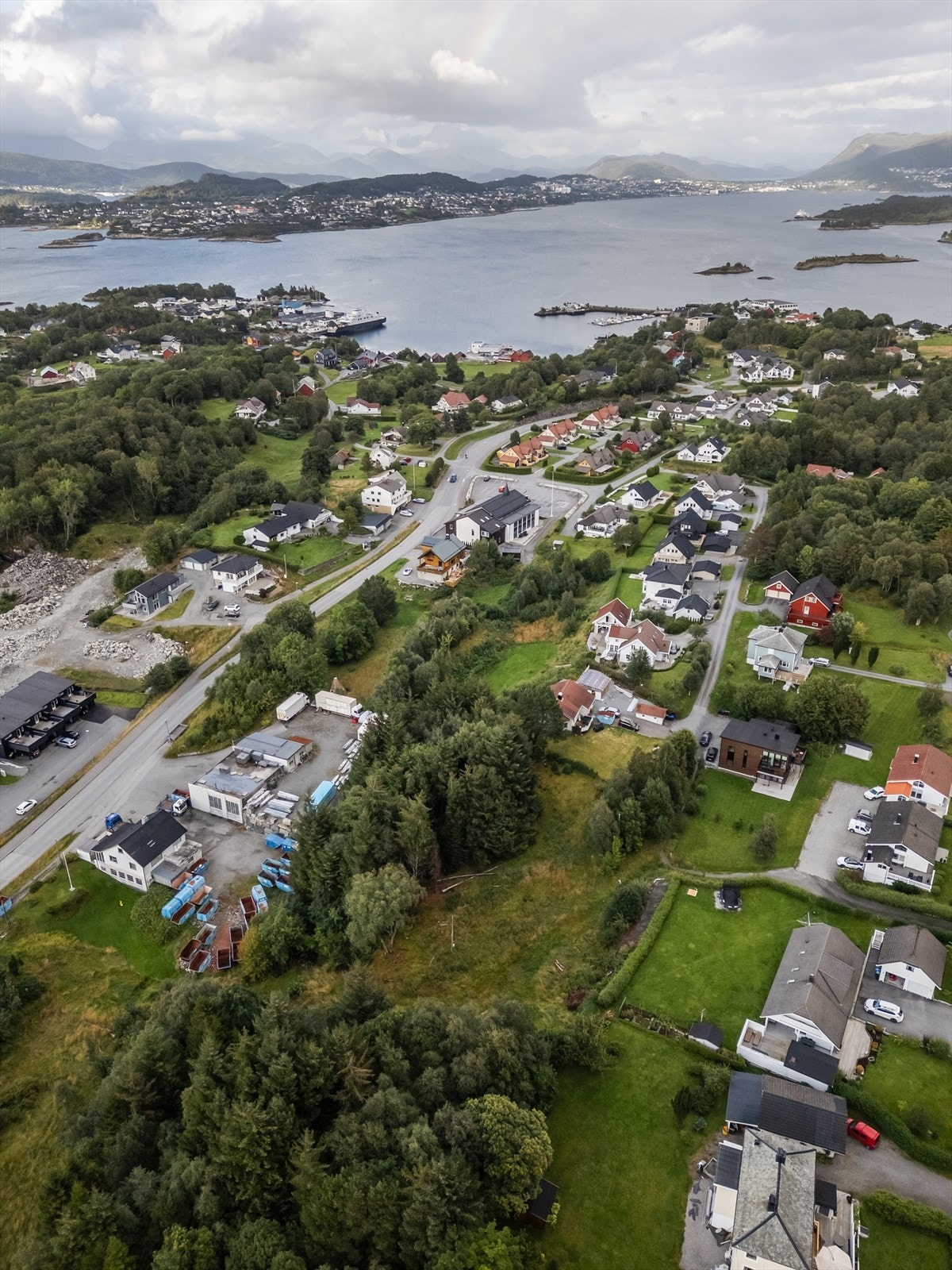 Dronefoto Galleribilde