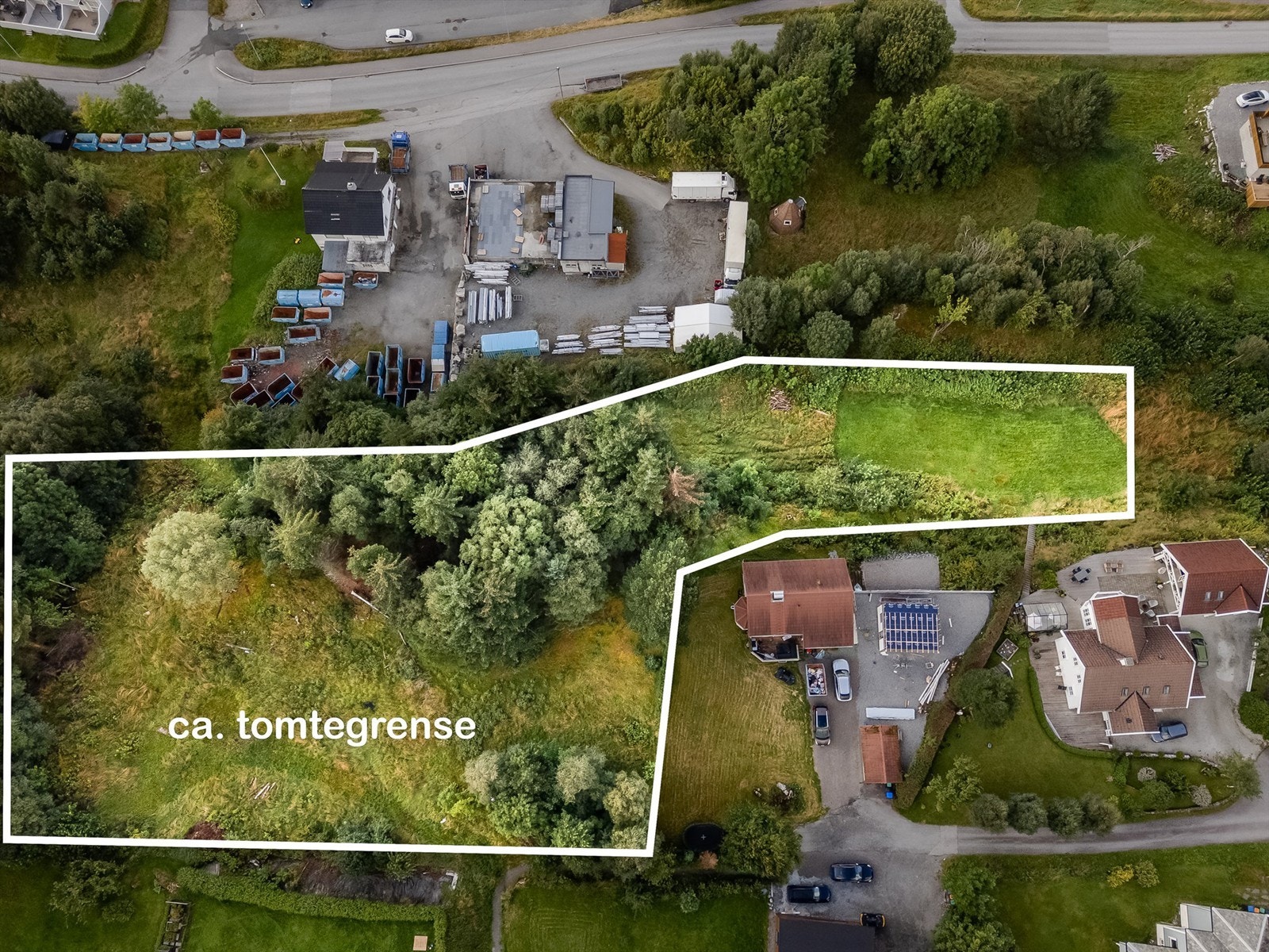 Dronefoto Galleribilde