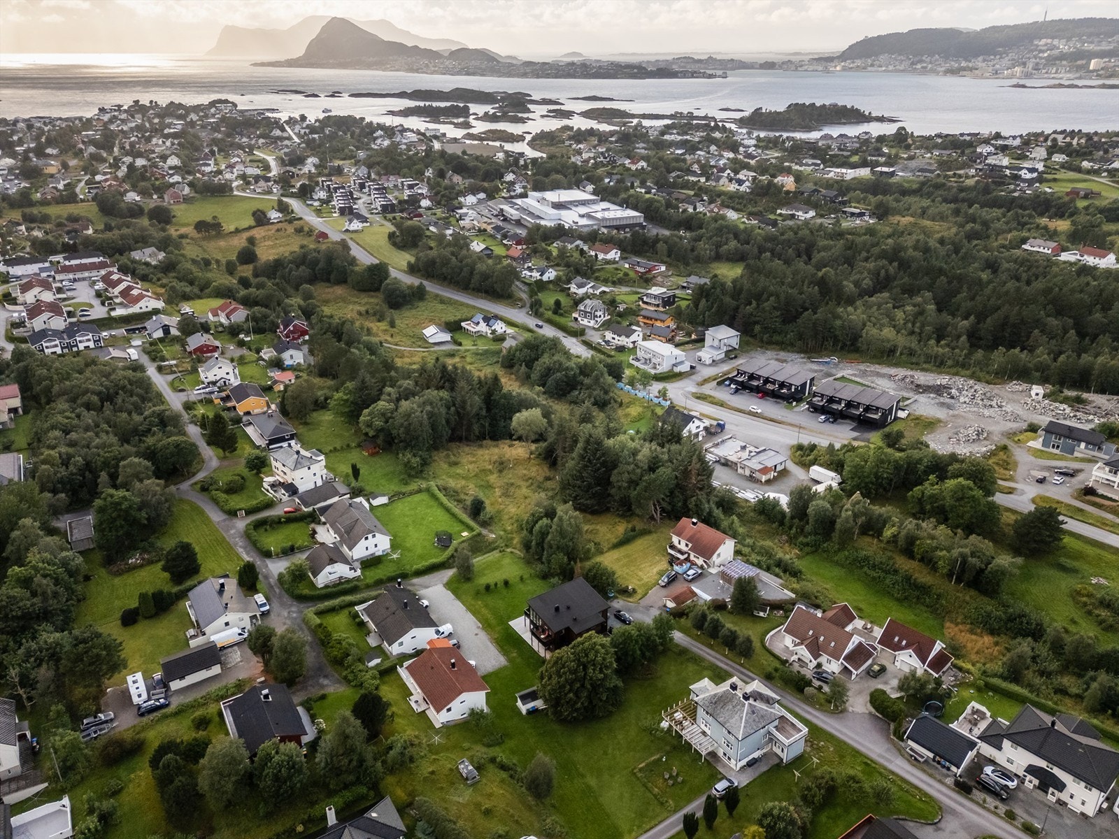 Dronefoto Galleribilde