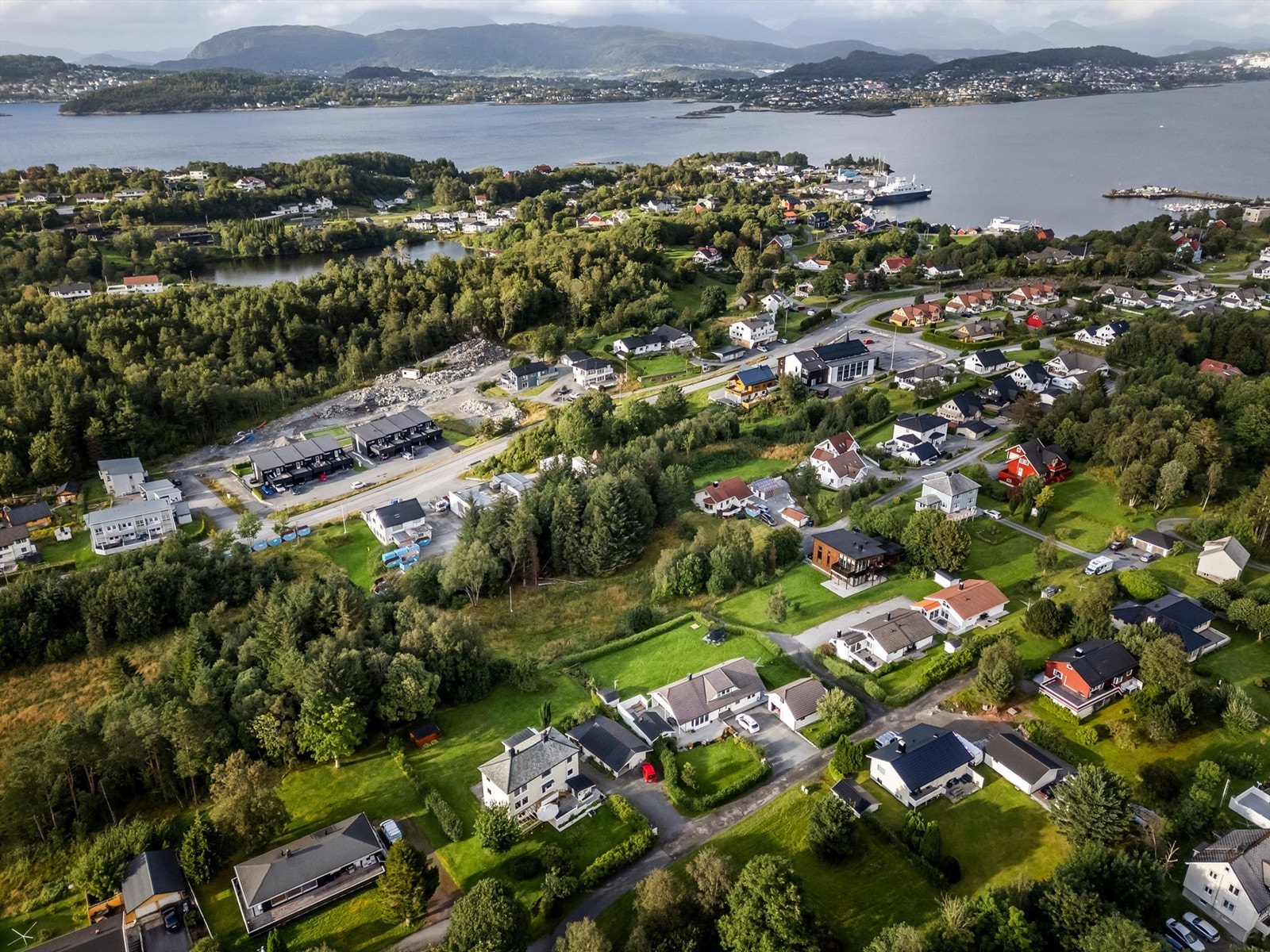 Dronefoto Galleribilde