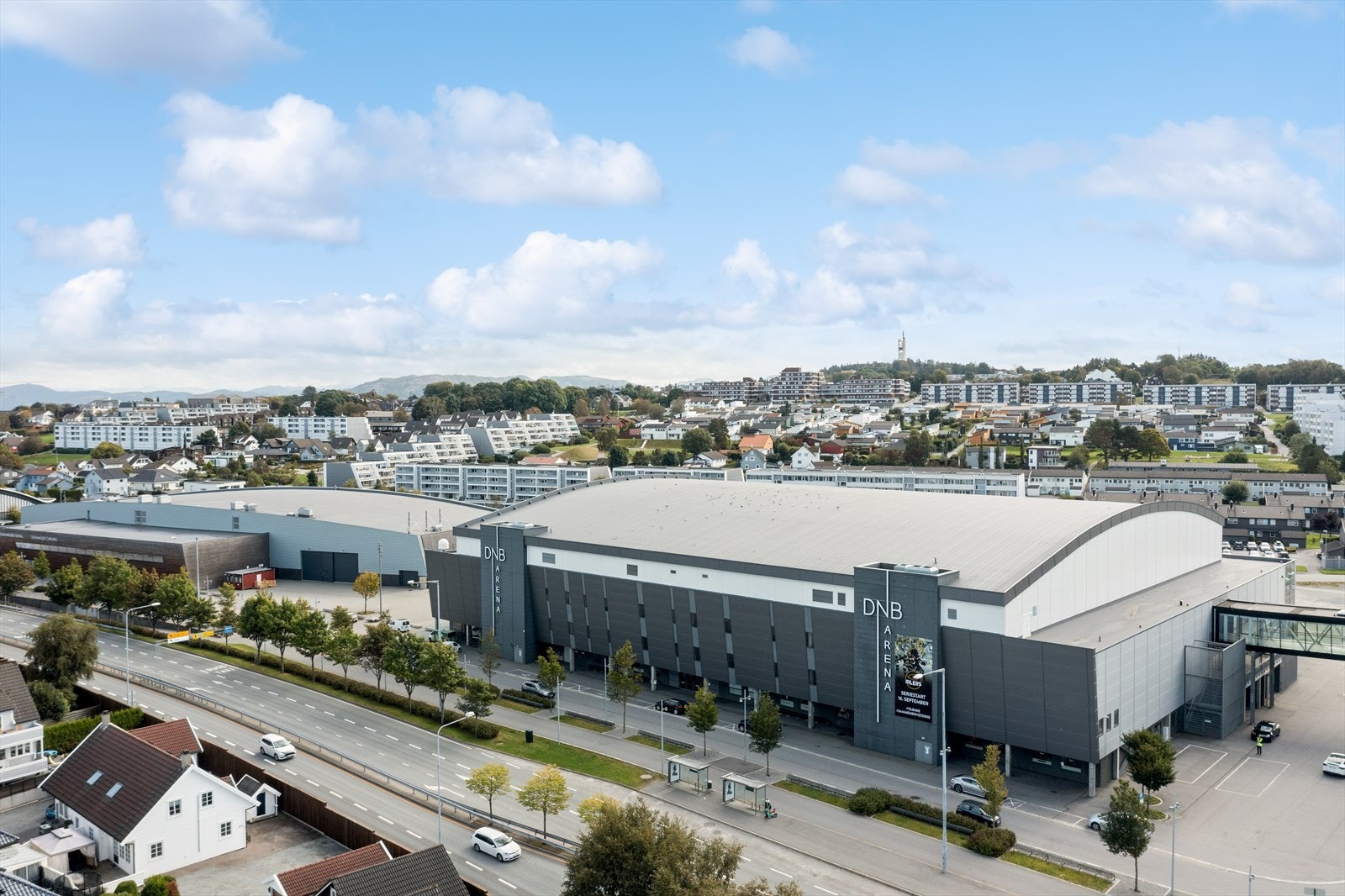 DNB Arena og Stavanger Forum ligger også i gangavstand fra leiligheten Galleribilde