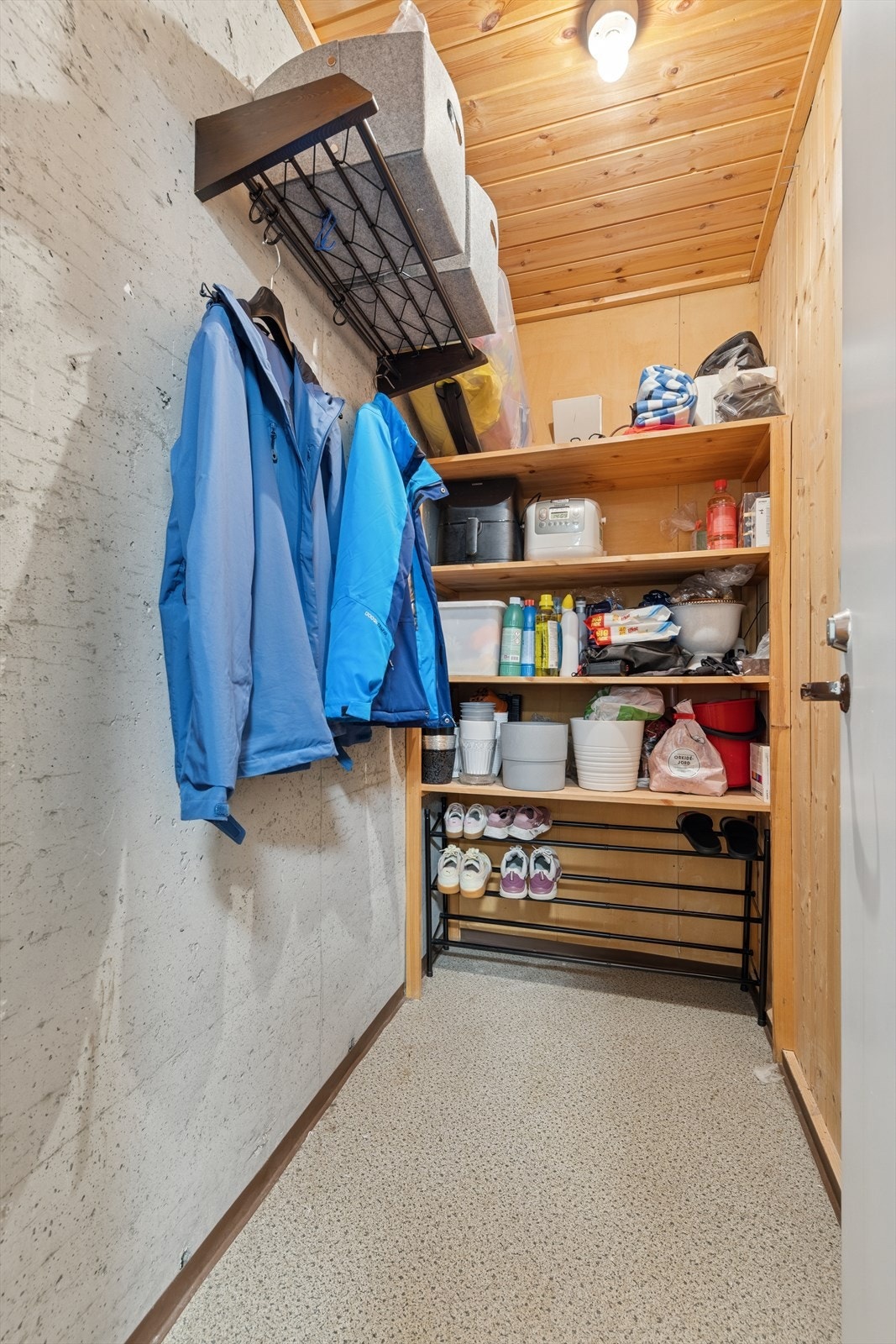 I fellesgangen i 2.etasje har man tilgang til en praktisk og lett tilgjengelig bod. Galleribilde