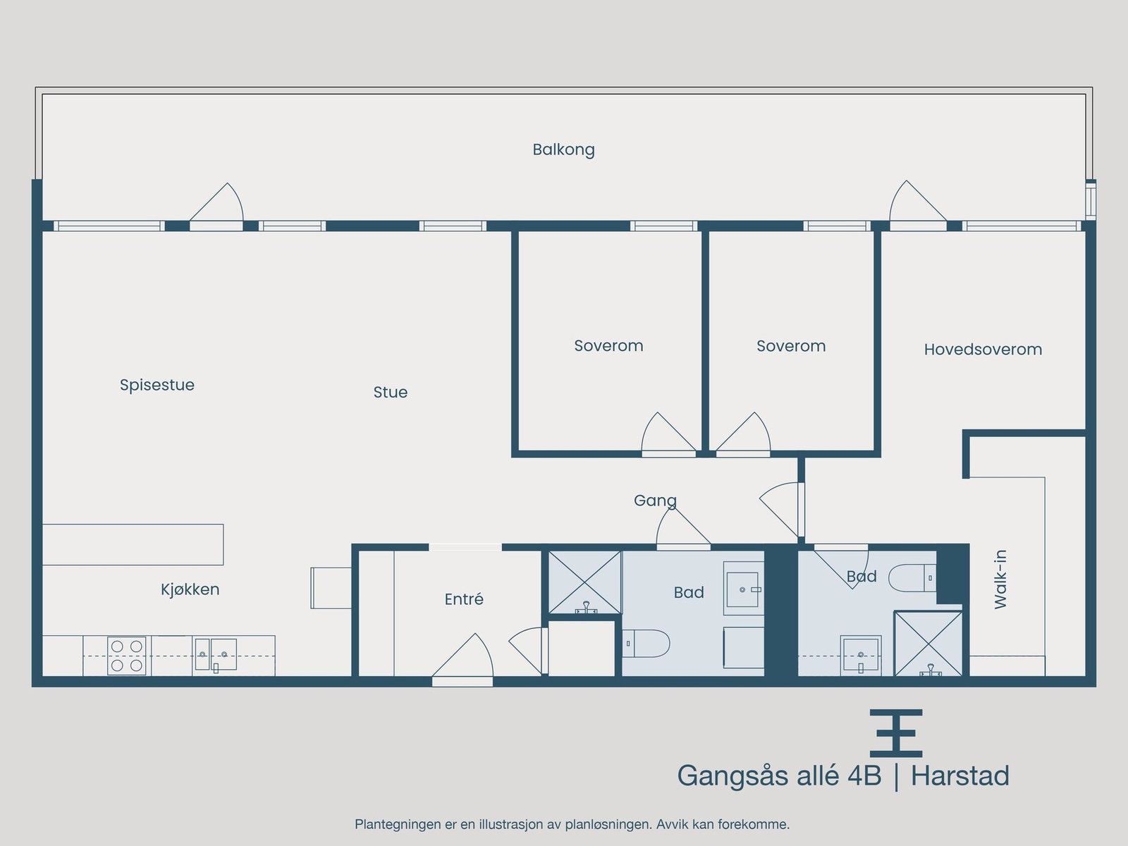 Planløsning Galleribilde