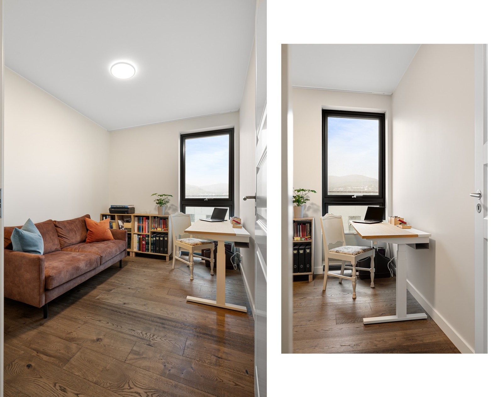 Soverom nr. 3 - Allsidig rom som kan brukes som kontor, gjesterom eller soverom Galleribilde