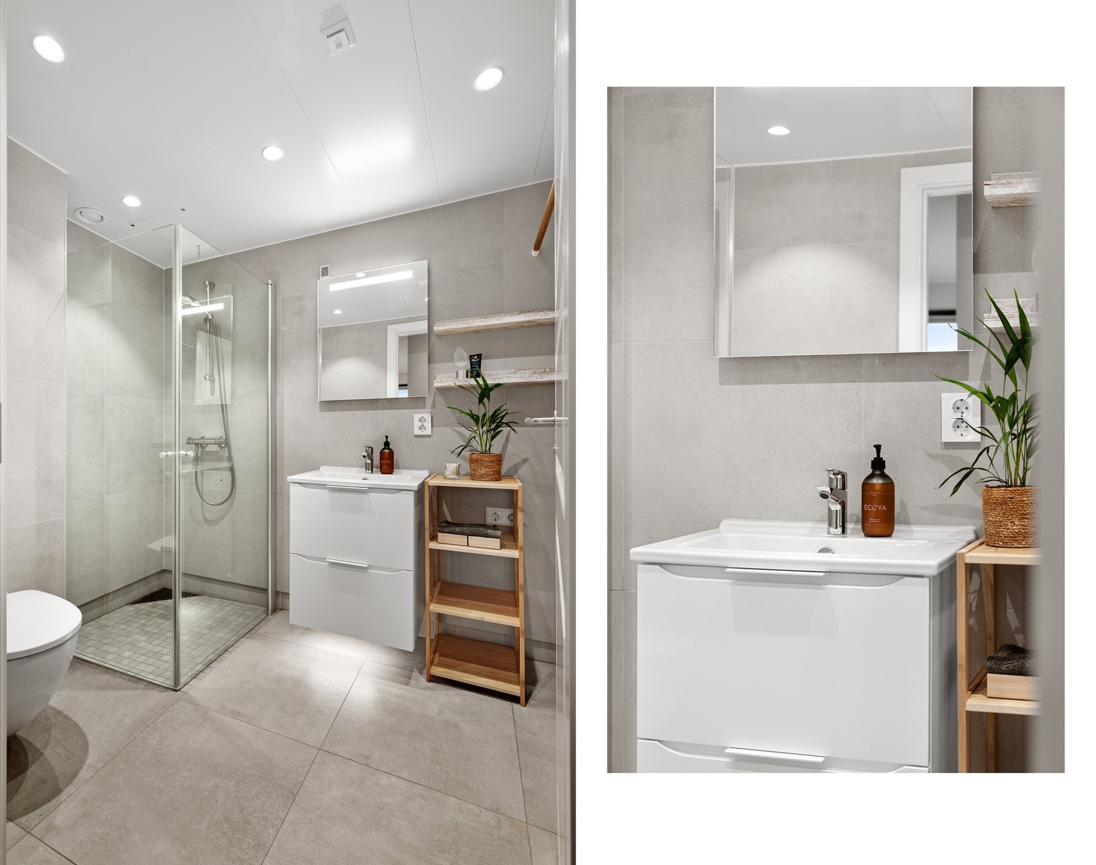 Leiligheten har to moderne bad Galleribilde