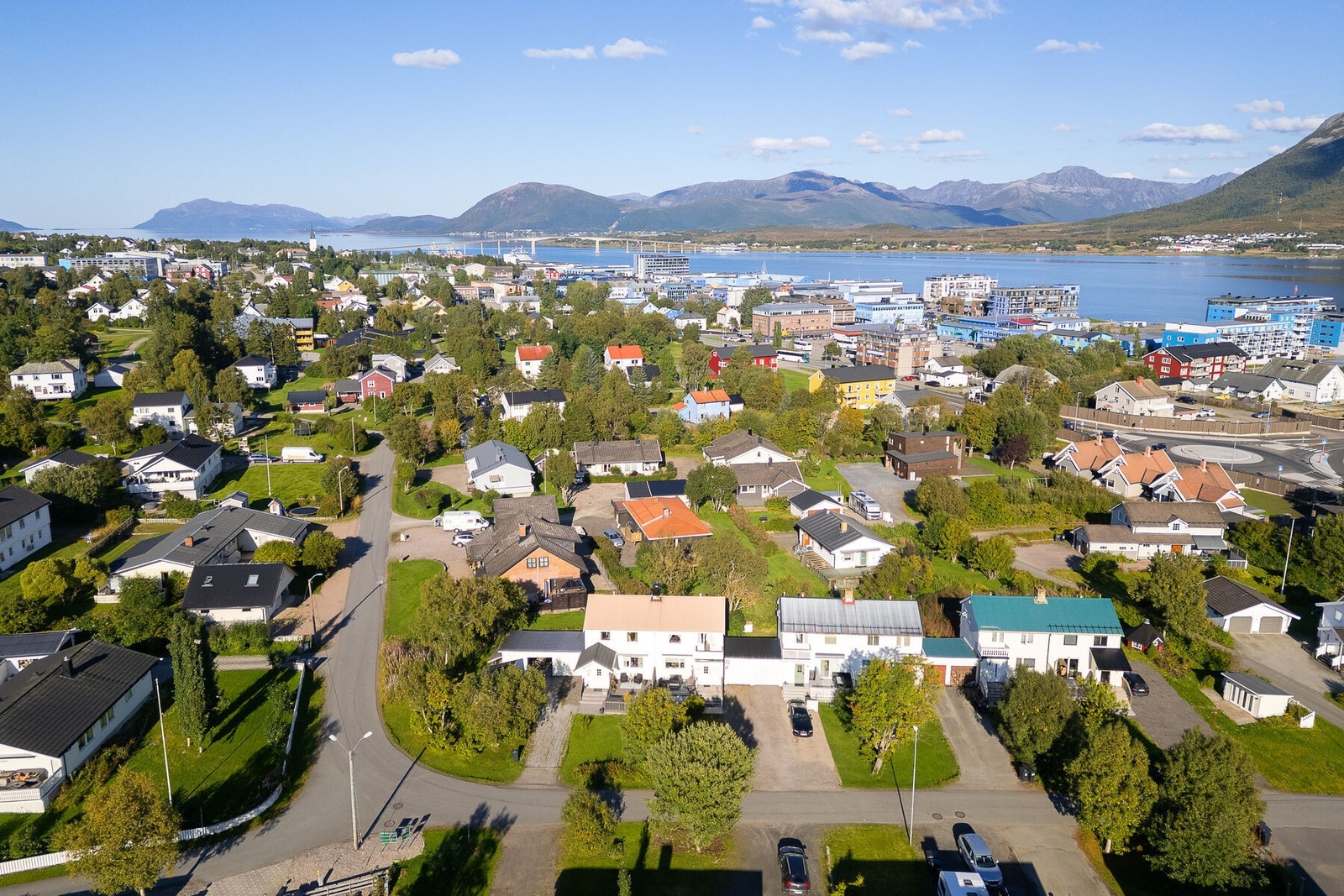 Her bor du meget sentralt, like sør for Sortland sentrum. Galleribilde