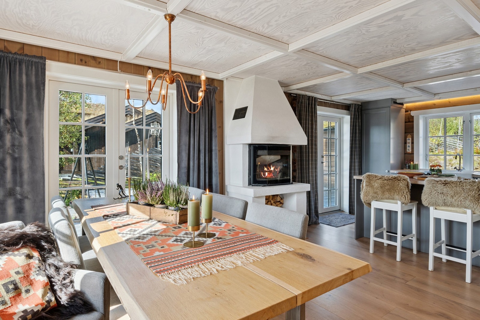 Peisen kan ses fra flere vinkler Galleribilde