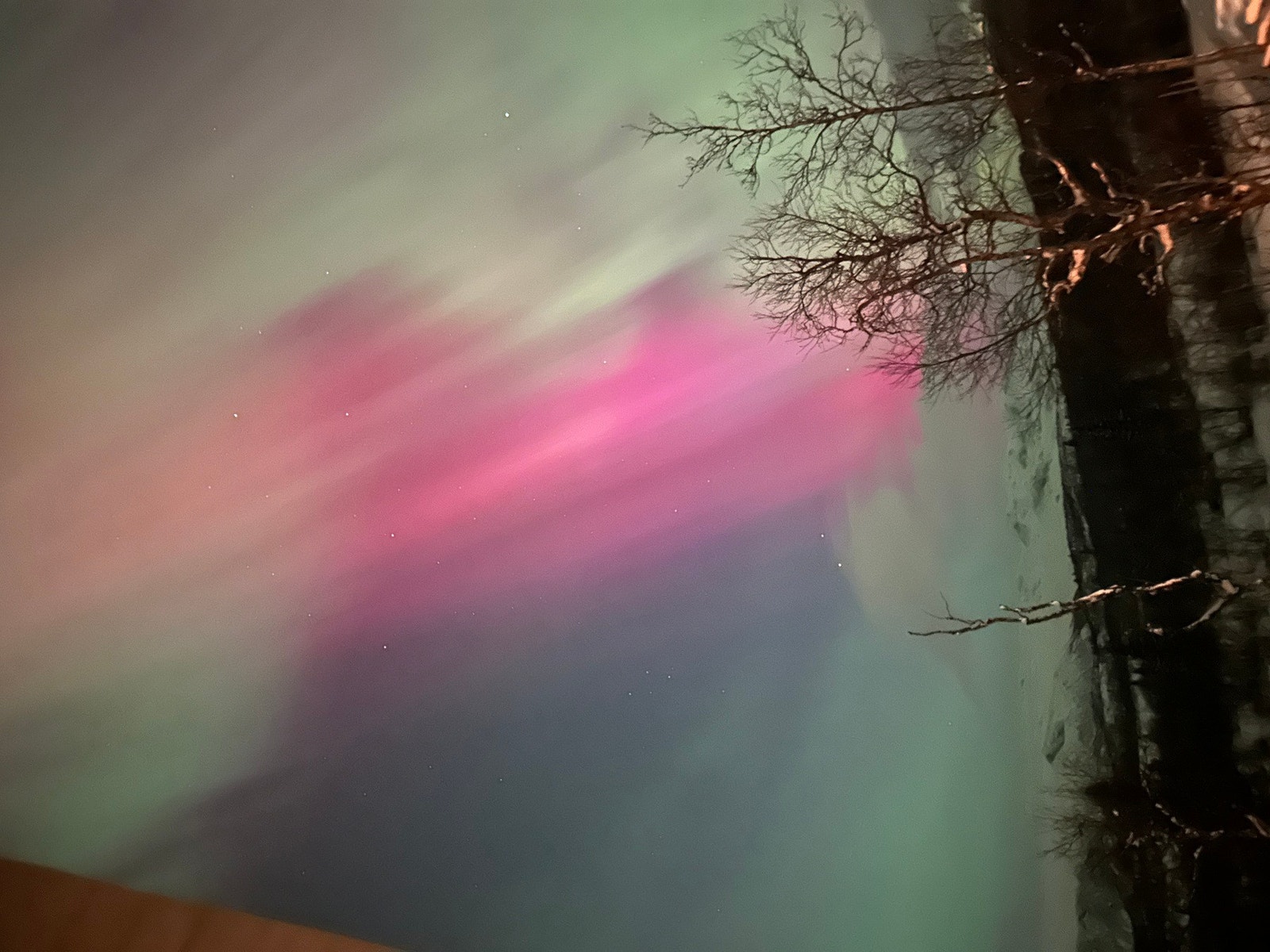 Nordlys - bilde fra selgers arkiv Galleribilde