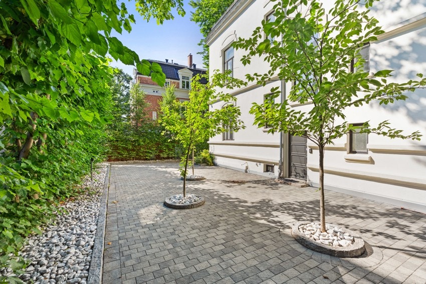 Felles uteplass for sameiet Galleribilde