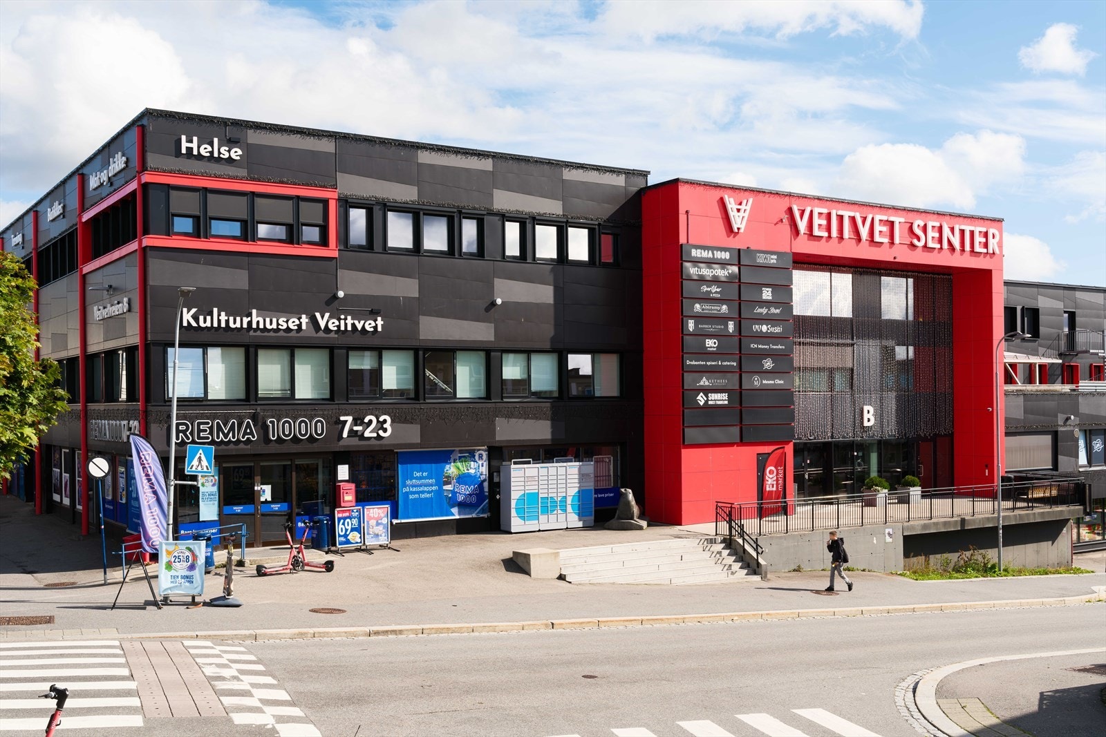 Sentral beliggenhet med gangavstand til Veitvet senter med daglivareforretninger, apotek, lege, tannlege, bowling og Veitvet kultur- og nærmiljøsenter Galleribilde