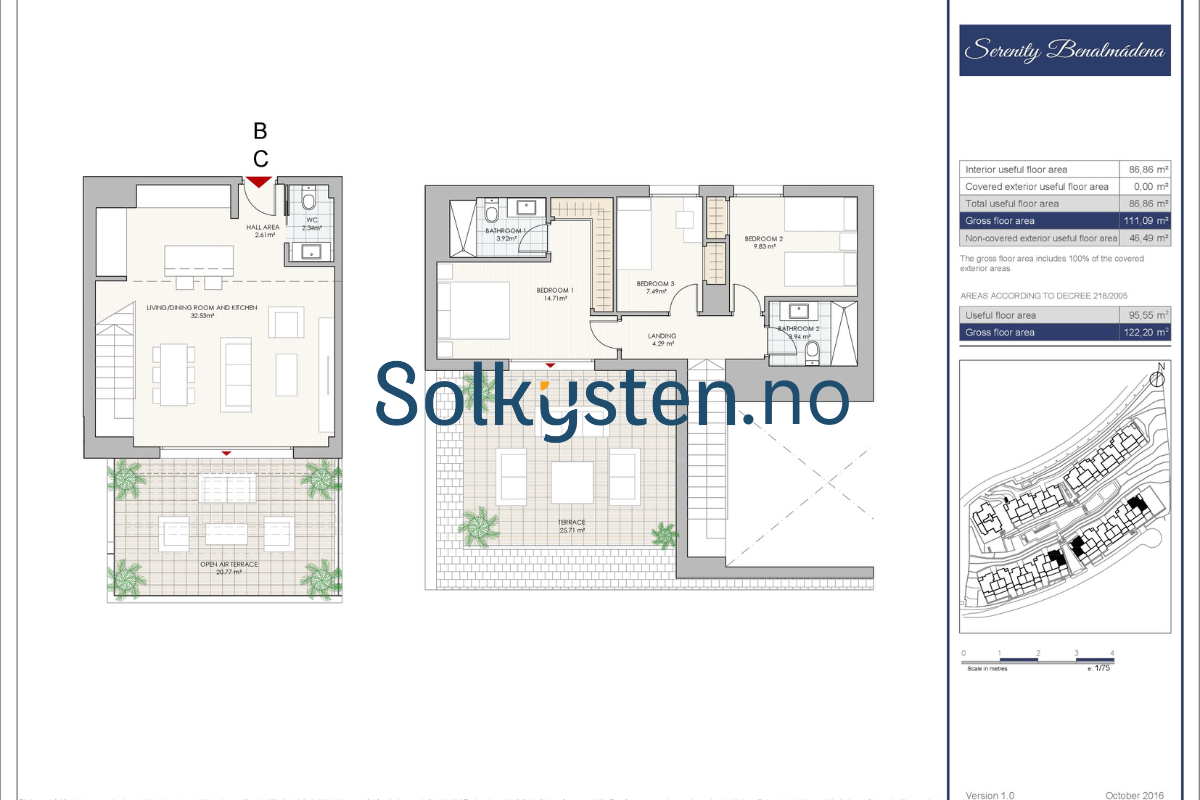 Få tilsendt planløsning på e-post i praktisk format. Galleribilde