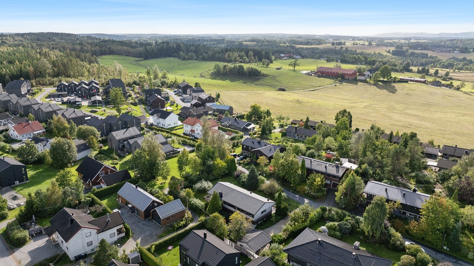 Det er en rolig og barnevennlig gate uten gjennomgangstrafikk. Galleribilde