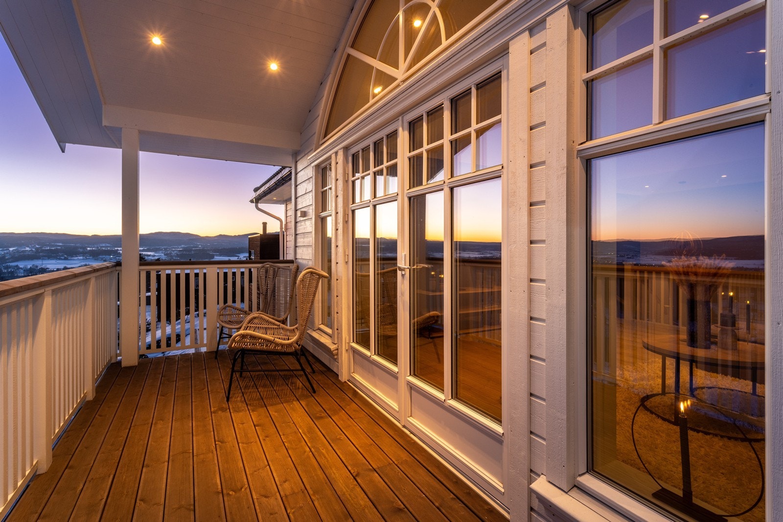 Det er flere utesoner rundt eiendommen Galleribilde