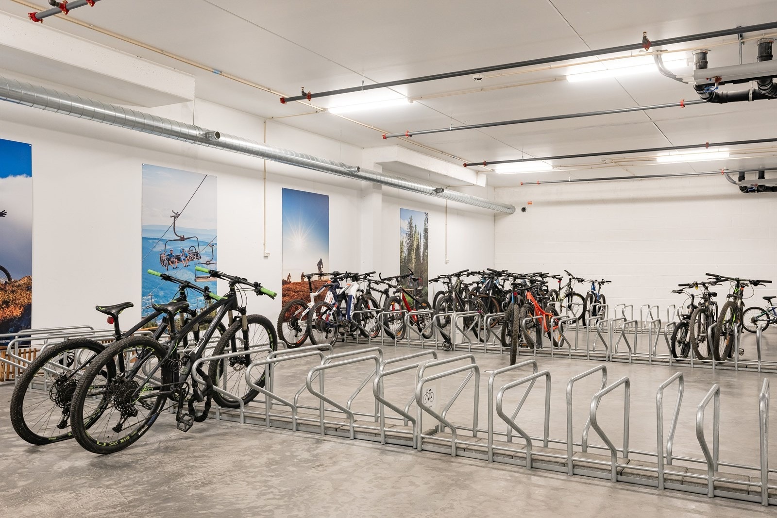 Som beboer har du også tilgang til felles fasiliteter som sykkelrom. Galleribilde