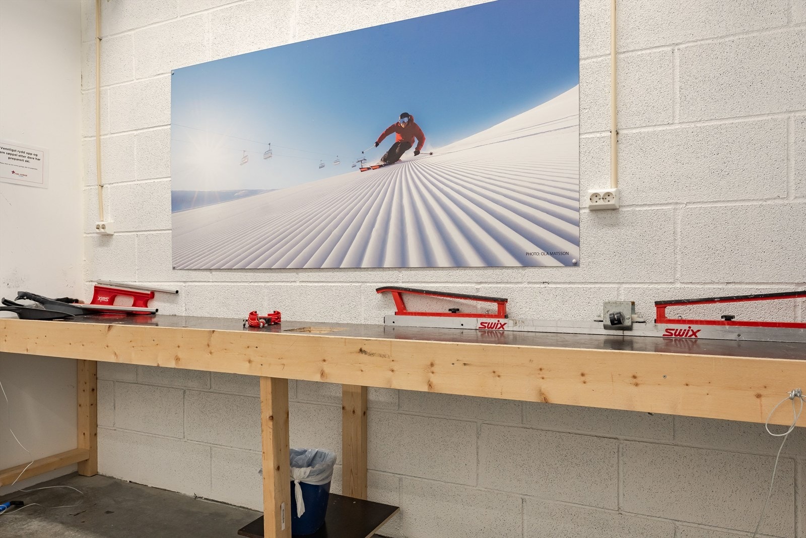 Som beboer har du også tilgang til felles fasiliteter som smørebod. Galleribilde