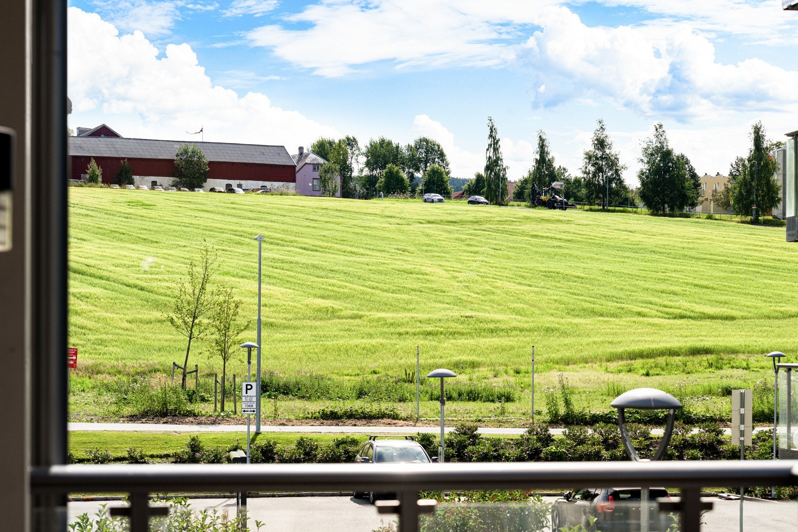 Et luftig pusterom på 28 kvm med flott utsikt. Galleribilde