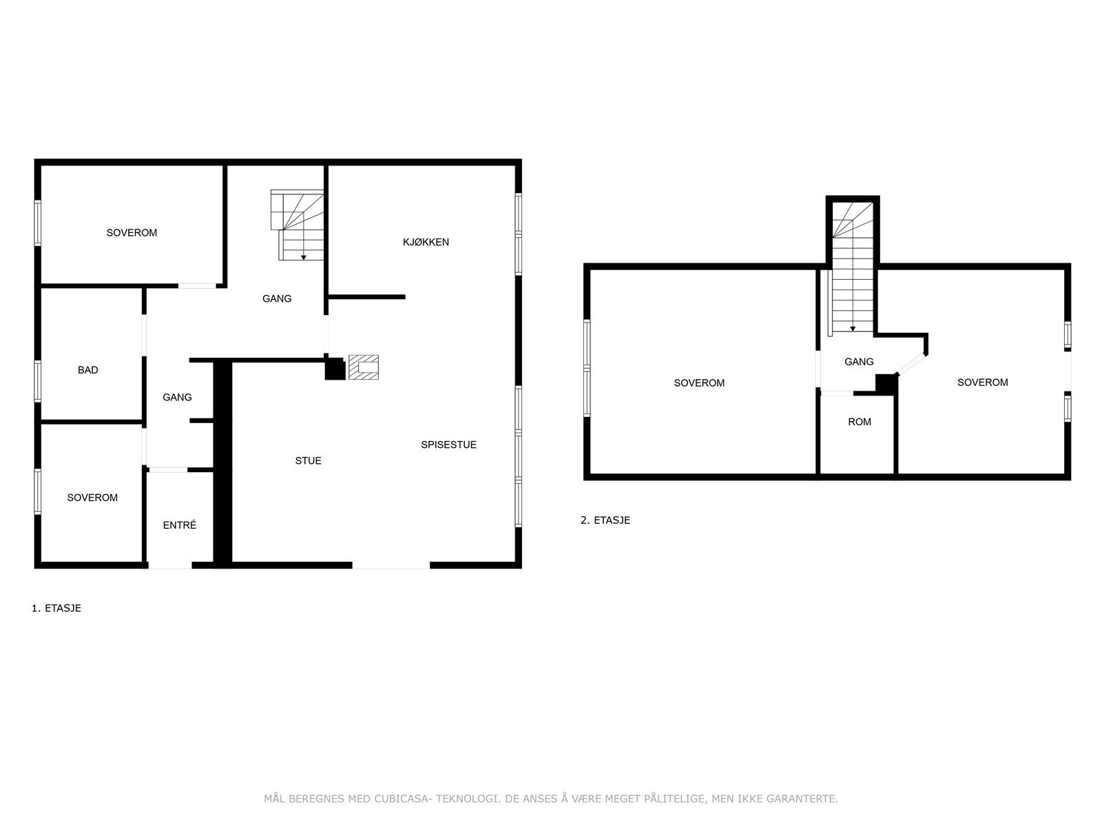 Plantegning leilighet 23 Galleribilde