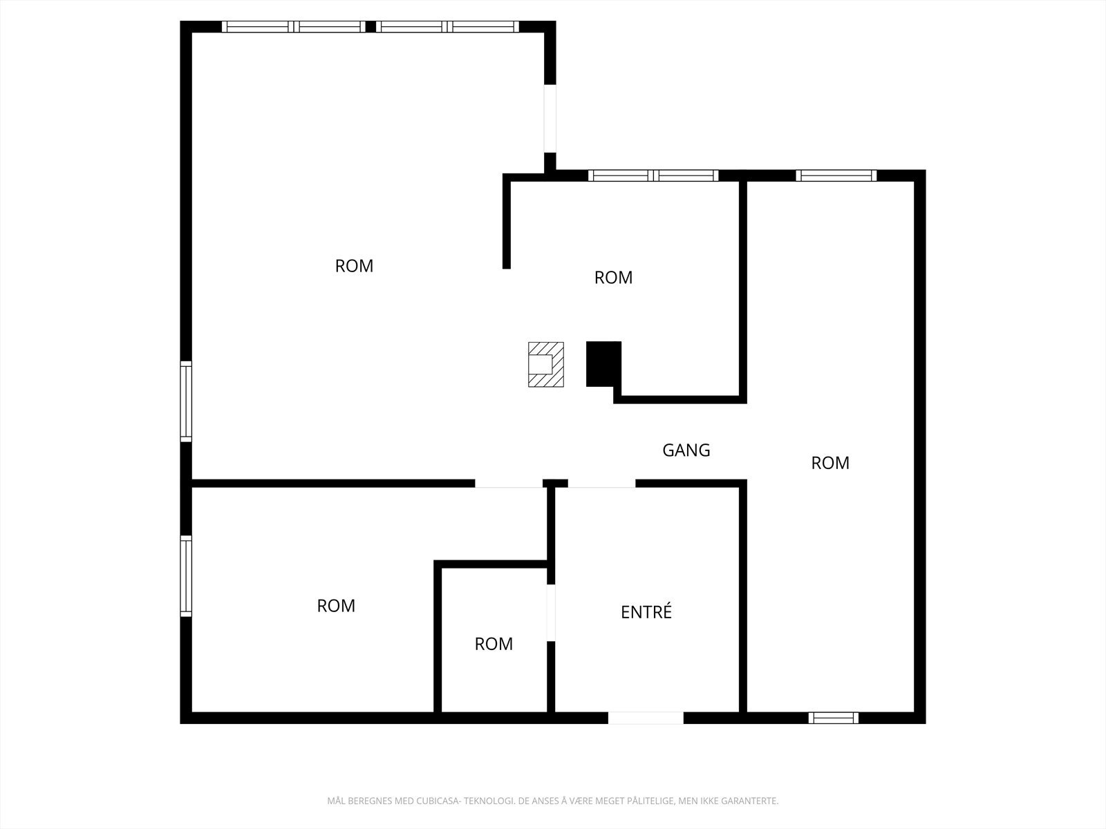 Plantegning leilighet 27 Galleribilde