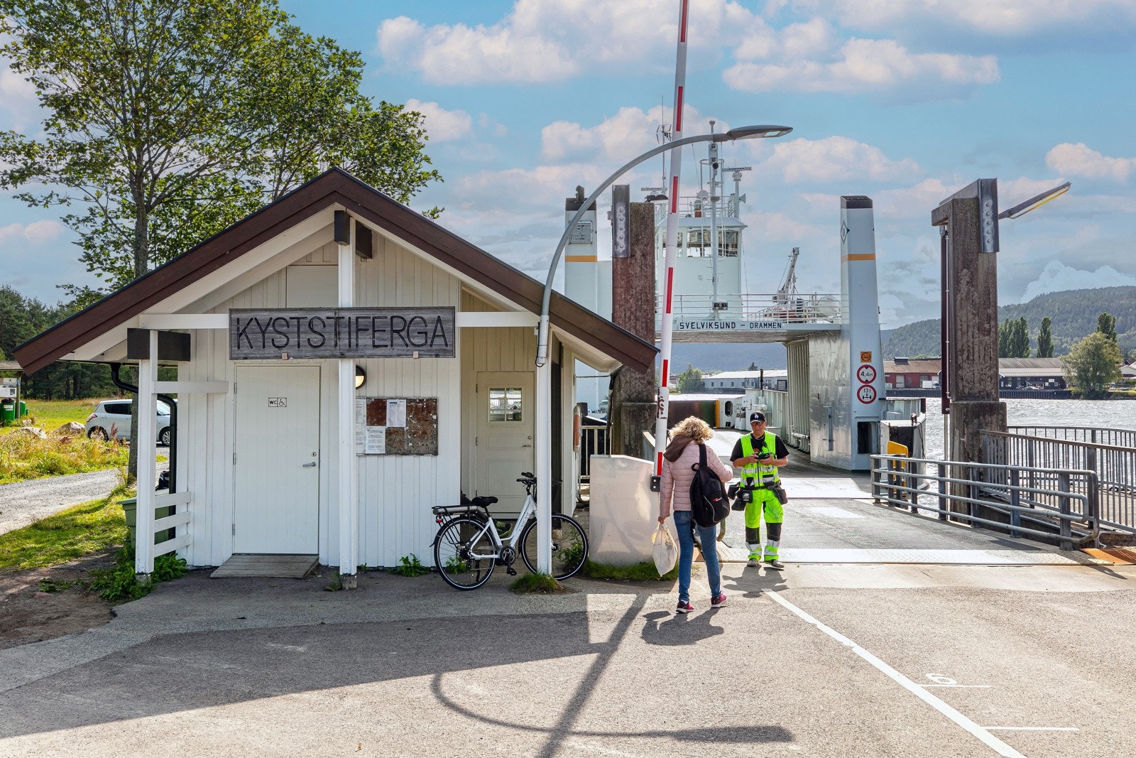 Ferjeforbindelse Verket-Svelvik Galleribilde
