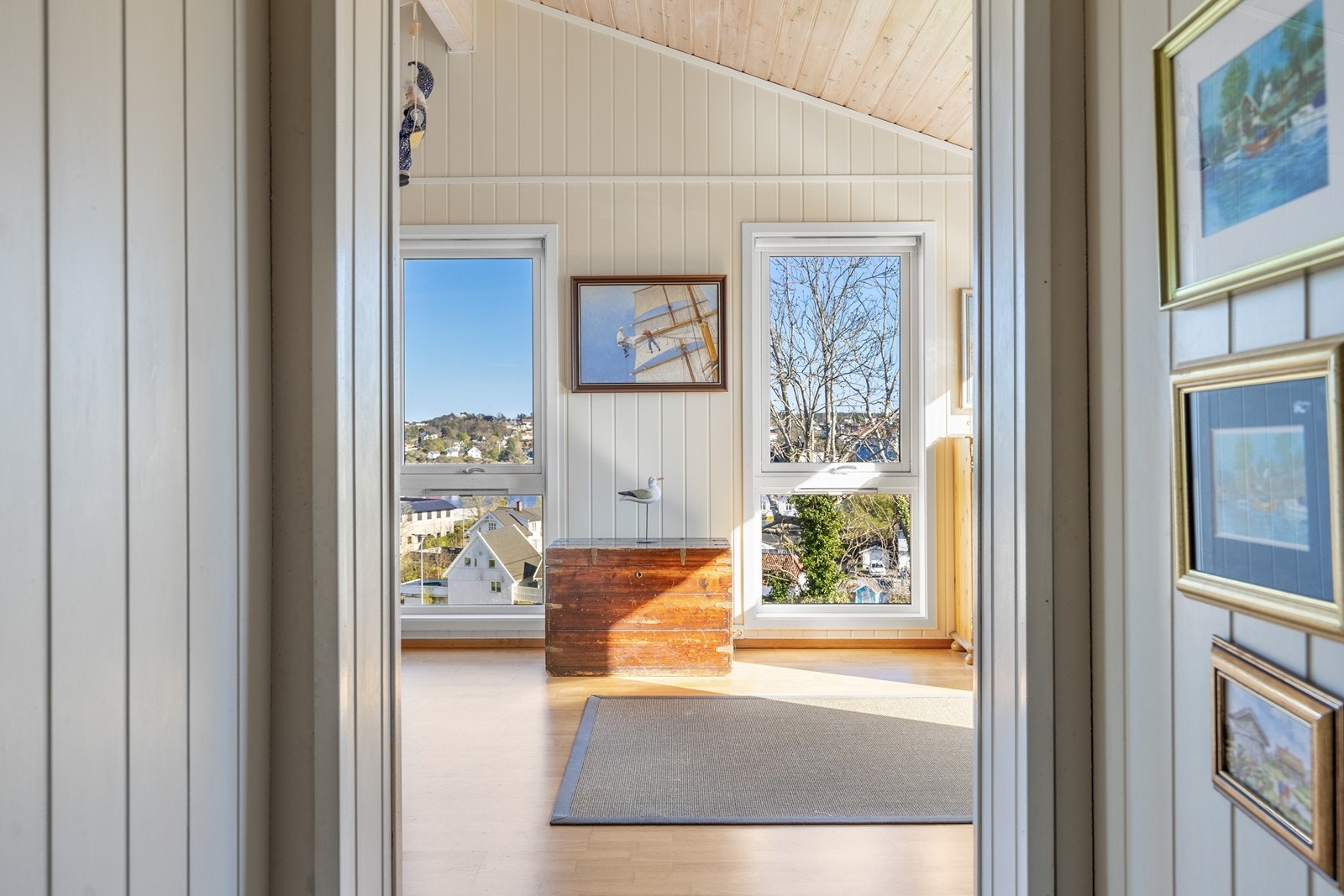 Gang inn til soverom Galleribilde