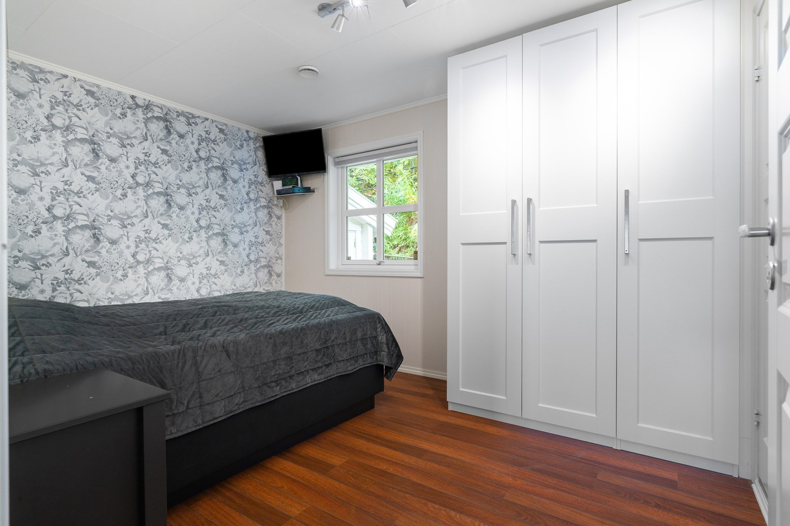 Hovedsoverommet er på 11 kvm. Galleribilde