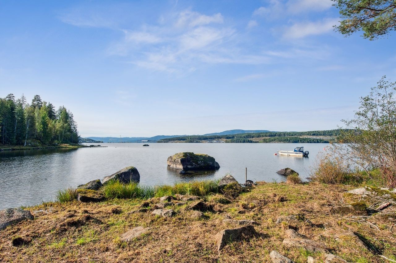 Utsikt over Tangenvika/Mjøsa. Galleribilde