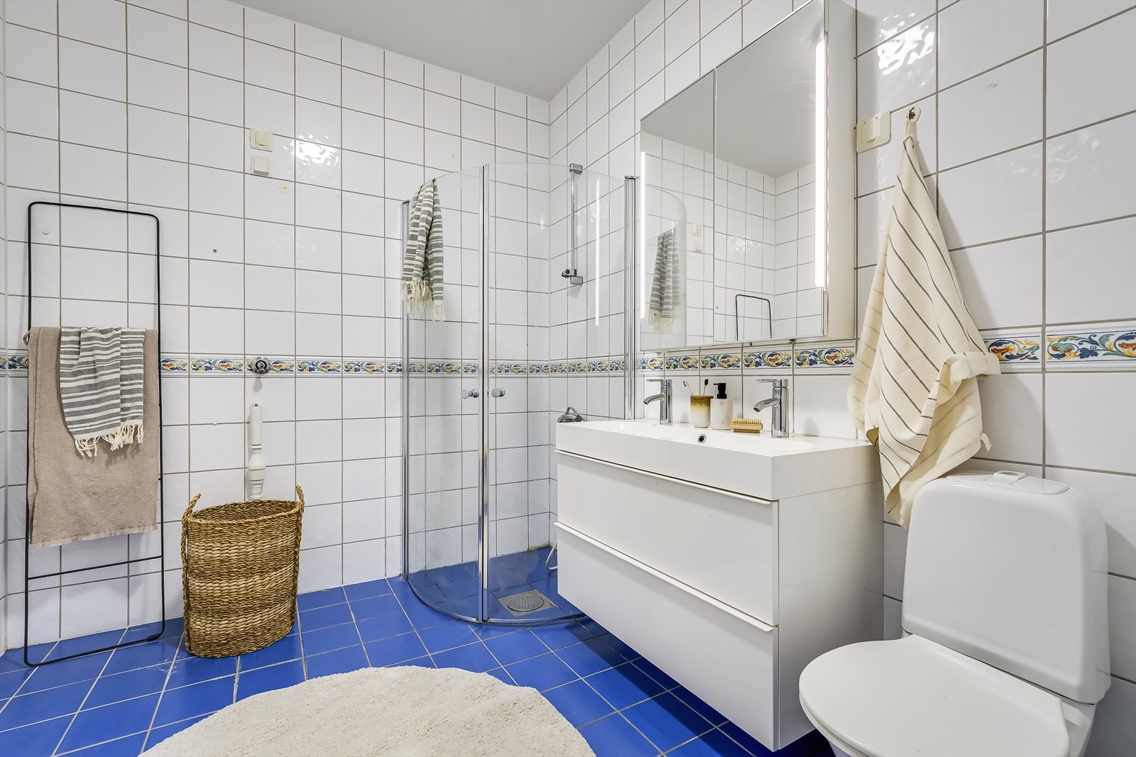 Det er lagt opp til vaskemaskin/tørketrommel Galleribilde