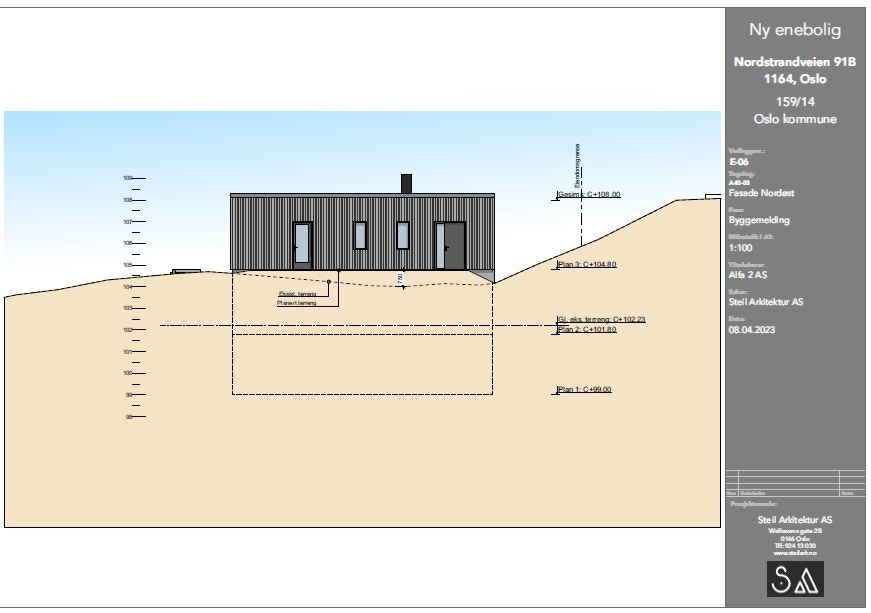 Fasade nordøst Galleribilde
