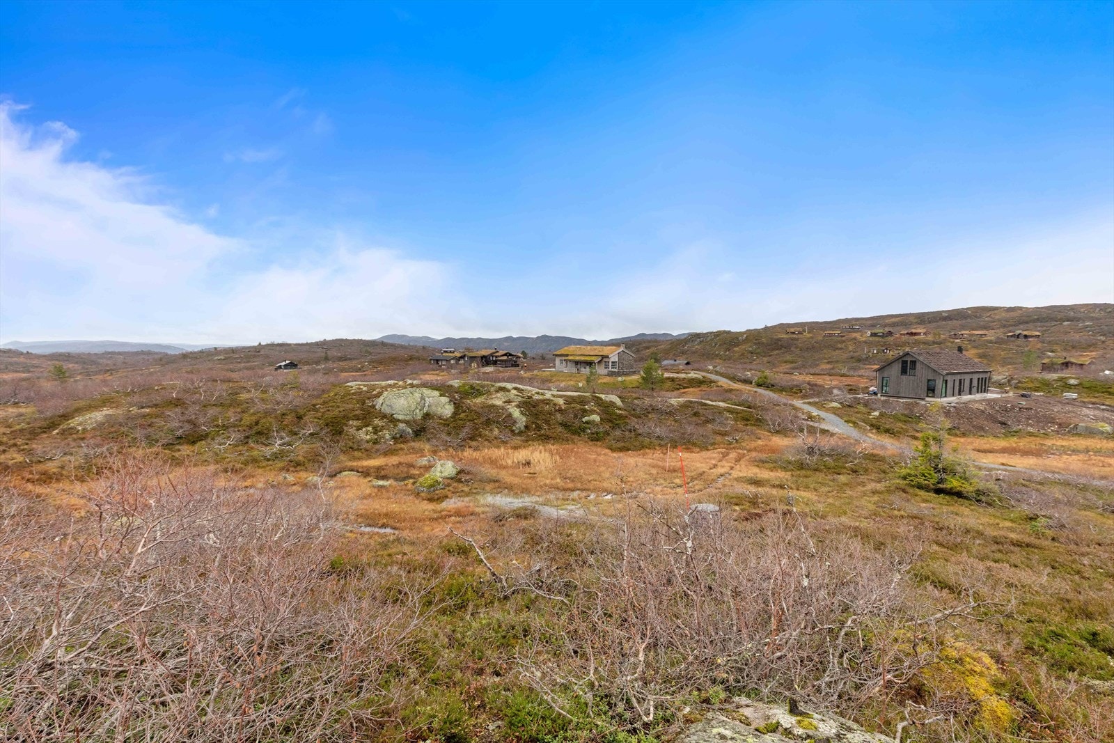 Her er man på høyfjellet med storslått natur. Galleribilde
