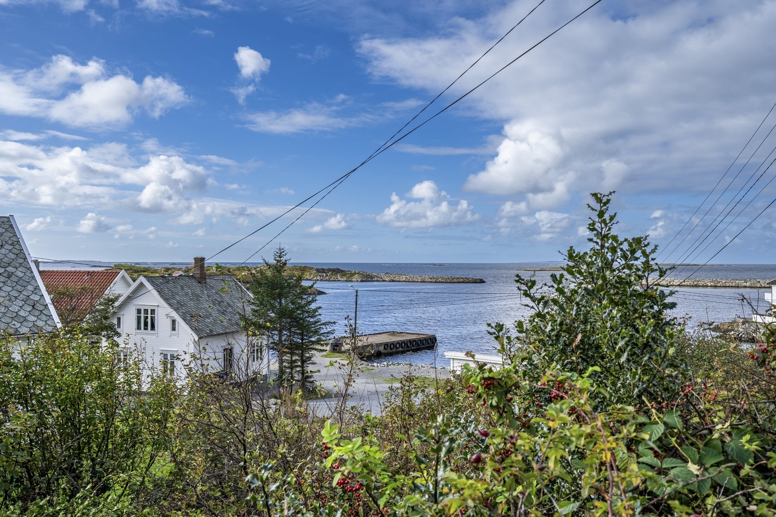 Illustrasjon fra utsikten i hovedplan. Galleribilde