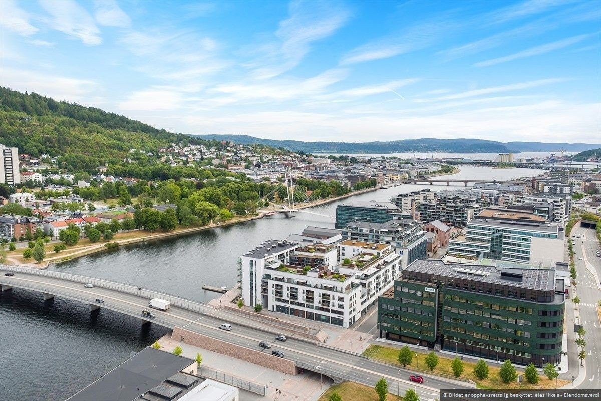 Union Brygge er blitt ett av Drammens mest populære boligområder Galleribilde