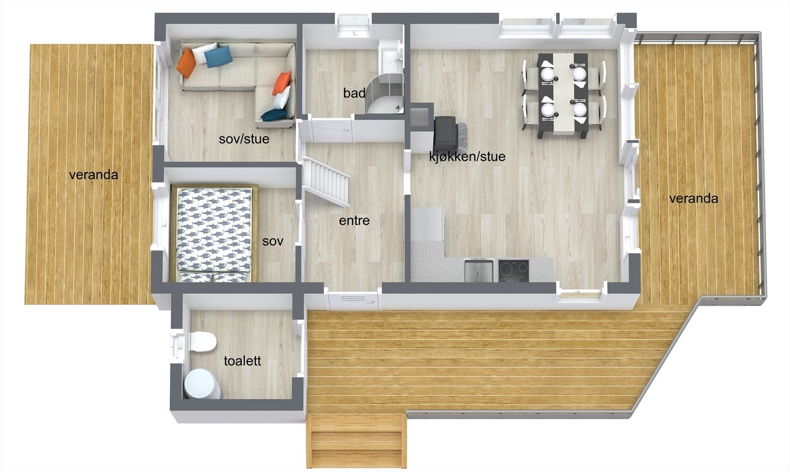 Første etasje. Galleribilde