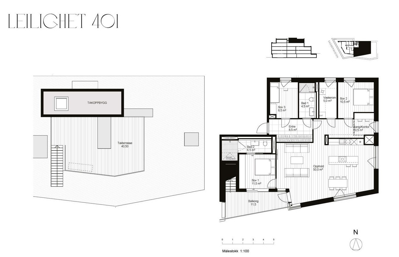 Plantegning. Galleribilde
