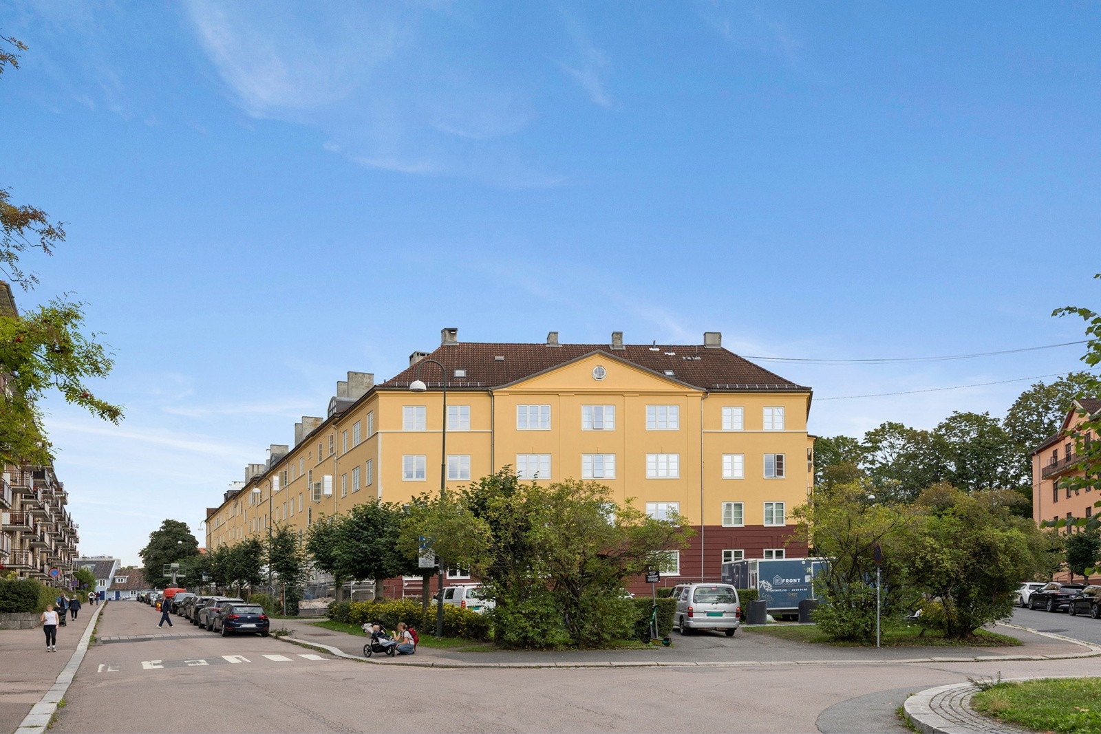 Nærområdet byr på rolige omgivelser samt et rikt byliv midt i en av Oslos mest populære bydeler. Galleribilde