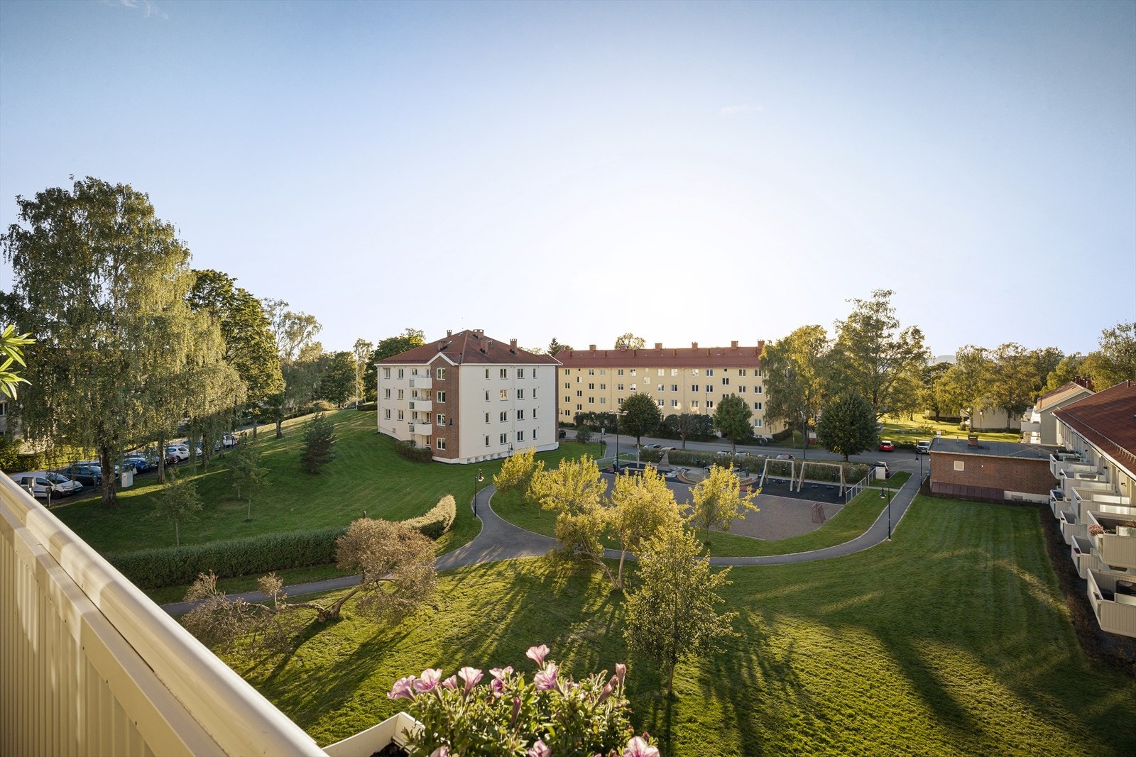 Nyt panoramautsikt over Oslo fra din private balkong. Galleribilde