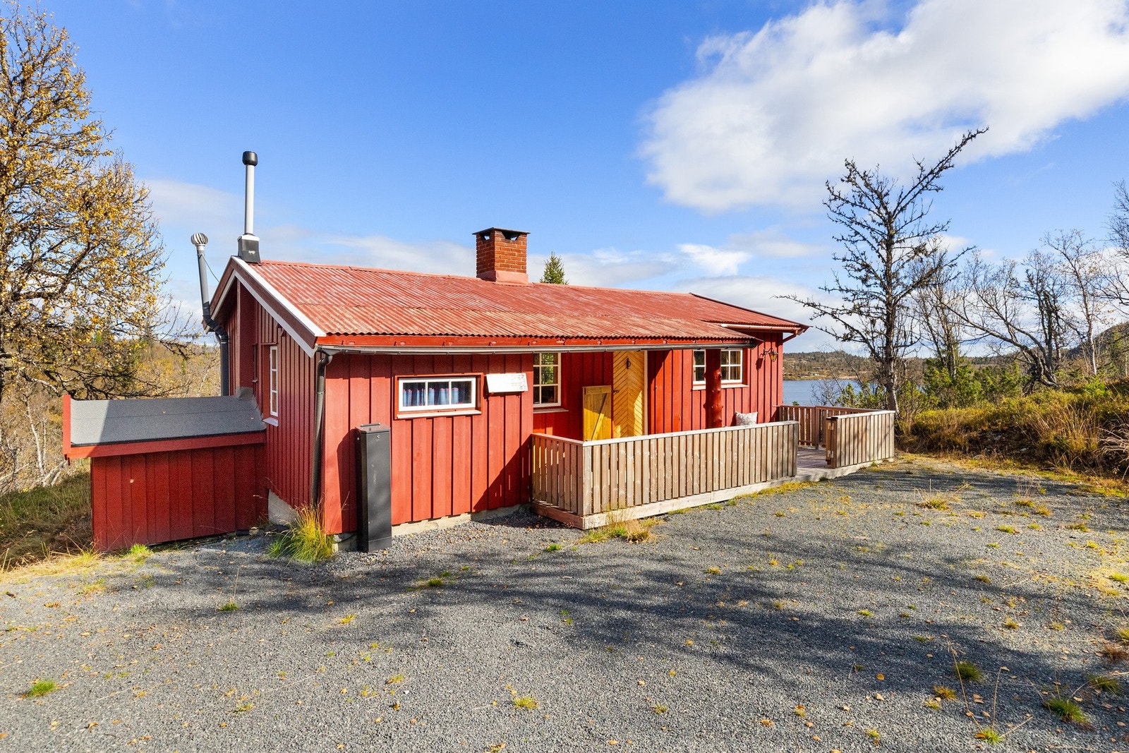 I 2021 ble det etablert vei/adkomst og parkeringsareal Galleribilde