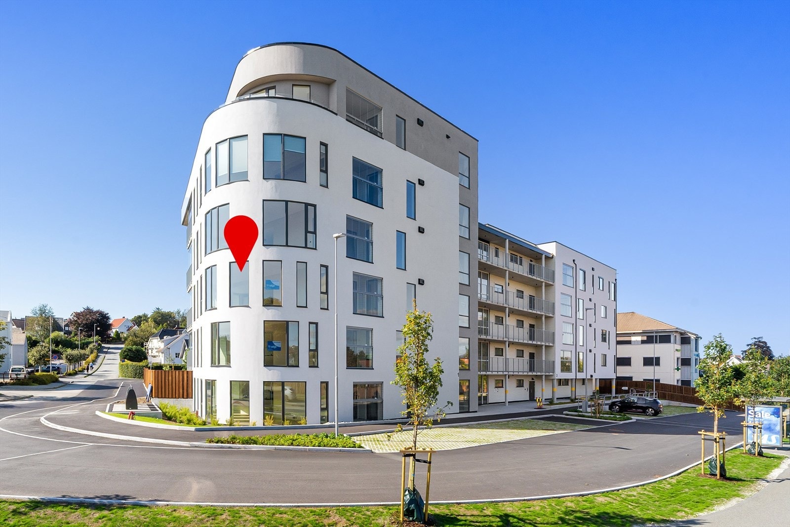 Attraktiv beliggenhet - i buen Galleribilde