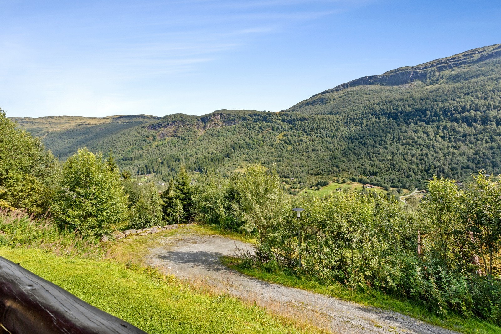 Tilkomst via privat veg. Galleribilde